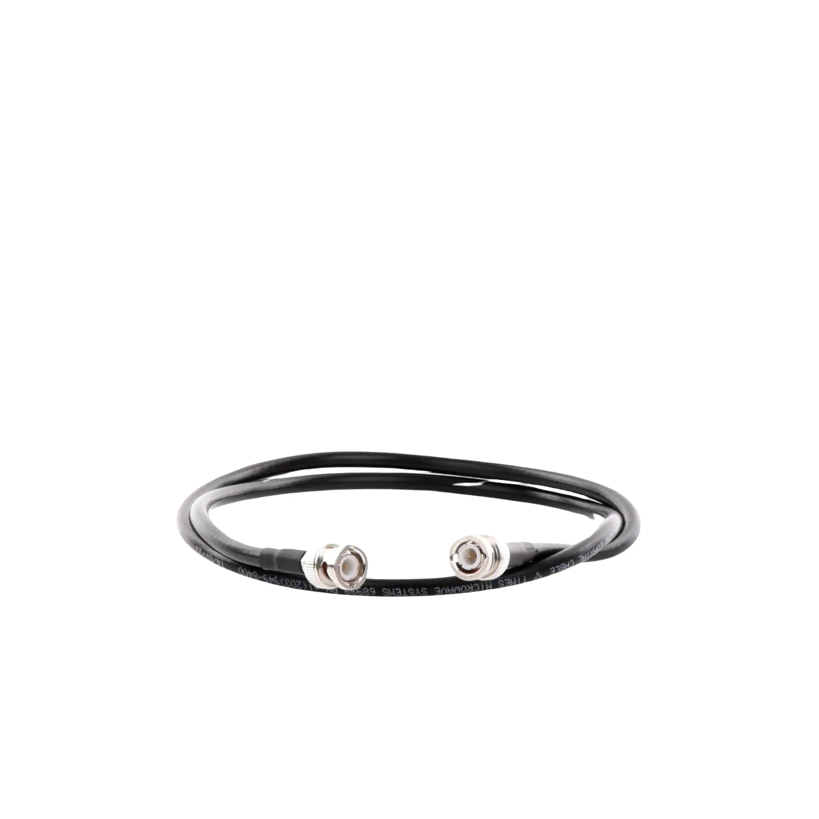 Jumper con Cable LMR-240 de 85 cm, con Conectores BNC Macho a BNC Macho.