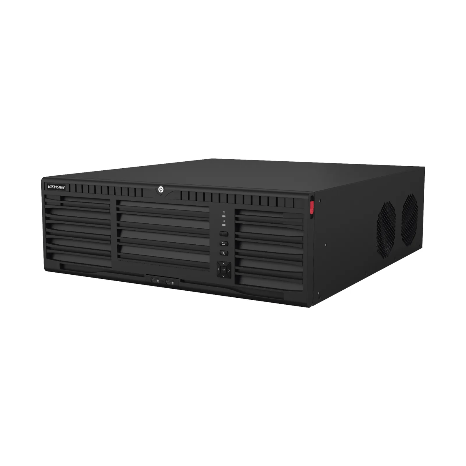 [Doble Poder de Decodificación] NVR 32 Megapixel (8K) / 32 Canales IP / AcuSense / ANPR / Conteo de Personas / Heat Map / 16 Bahías de Disco Duro / Soporta RAID con Hot Swap / 2 HDMI en 8K / Soporta POS / Alarmas I/O / Smart Search