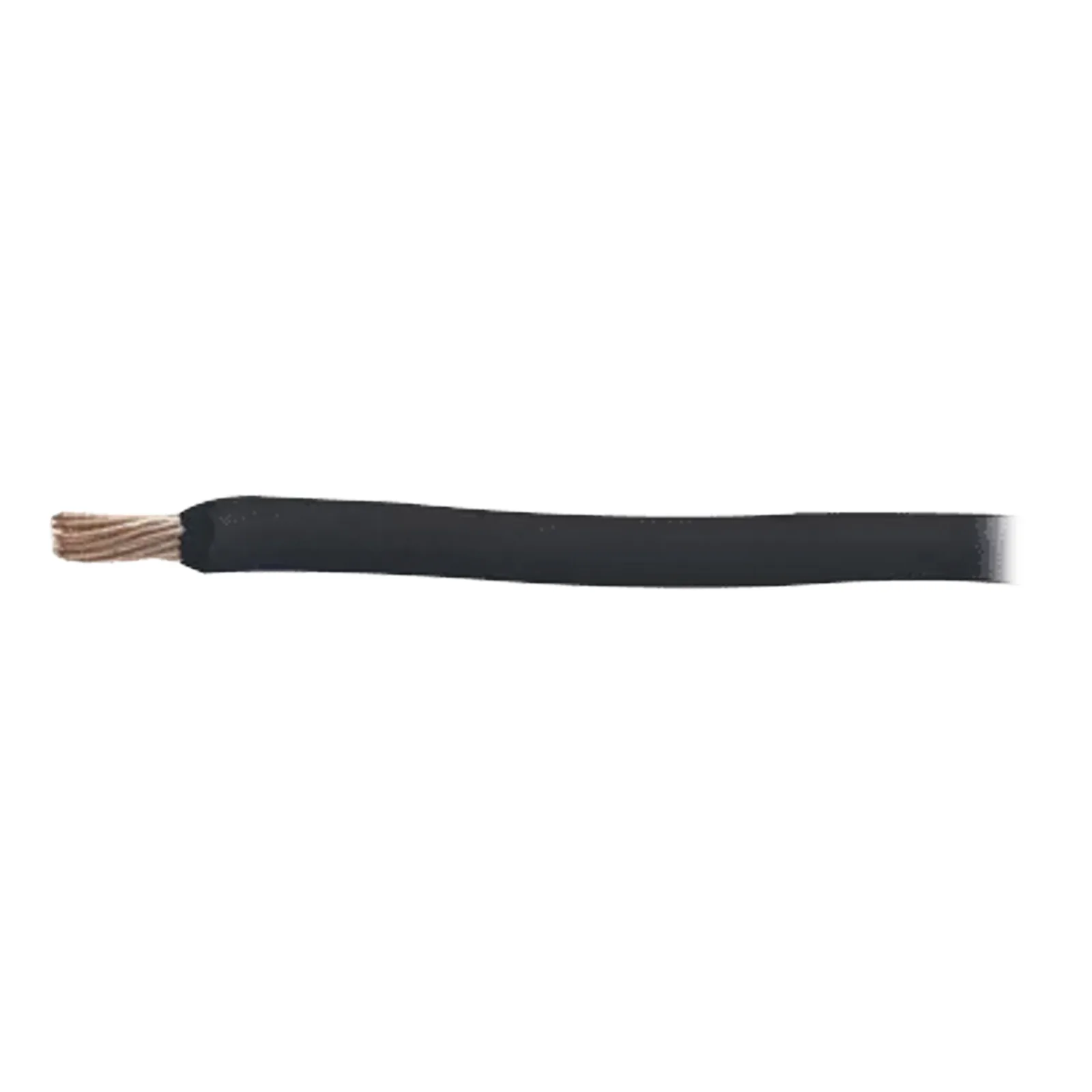 Cable de Cobre Recubierto THW-LS Calibre 2/0 AWG 19 Hilos Color Negro (Retazo de 25 metros)
