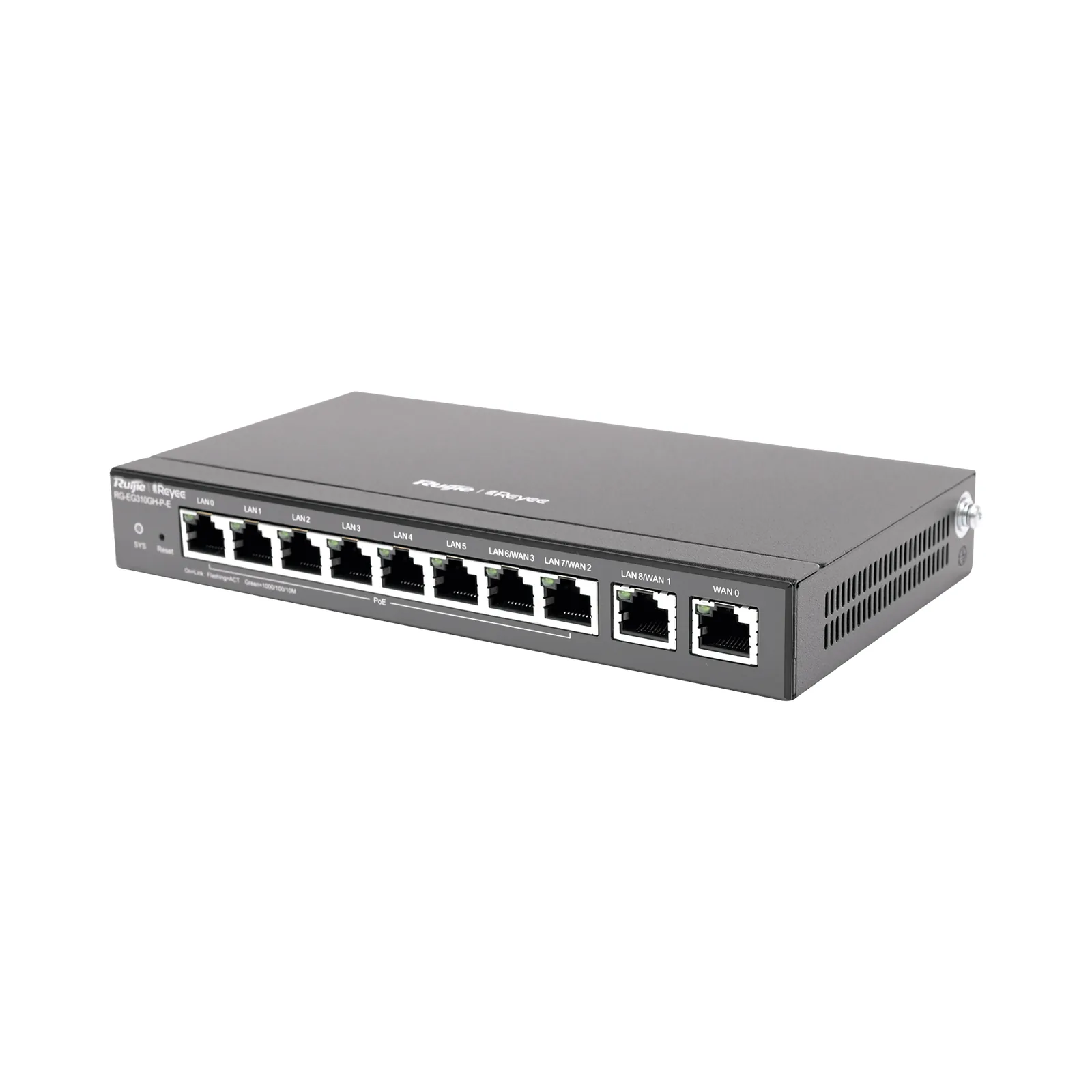 Router Balanceador con Función SD-WAN, PoE+ hasta 110 Watts, Hasta 4 Servicios de Internet y hasta 350 clientes con desempeño de 1.5 Gbps