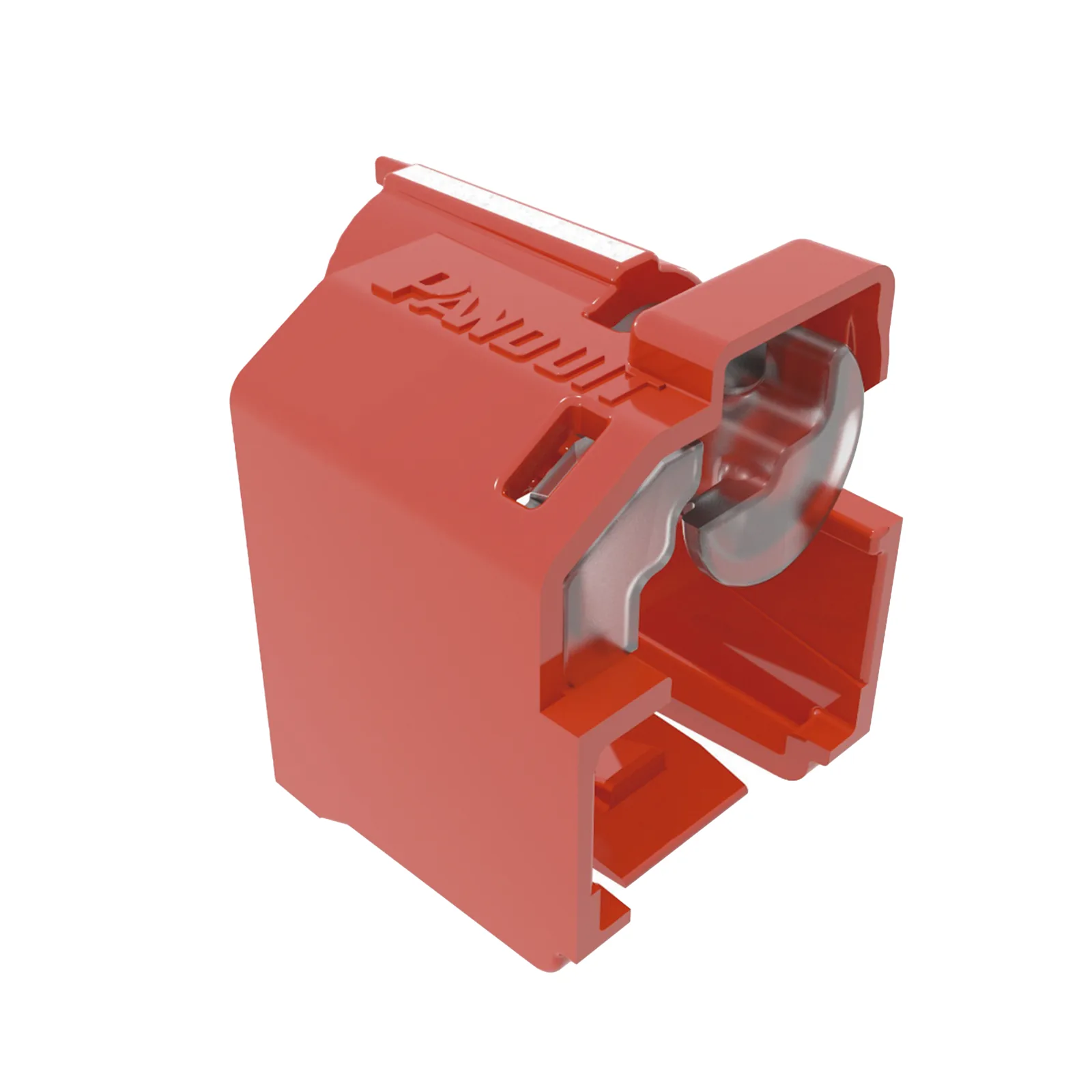 Kit de 10 Dispositivos Recubiertos para Impedir Desconexión de Plug RJ45, Color Rojo, Incluye Herramienta para Instalar/Retirar