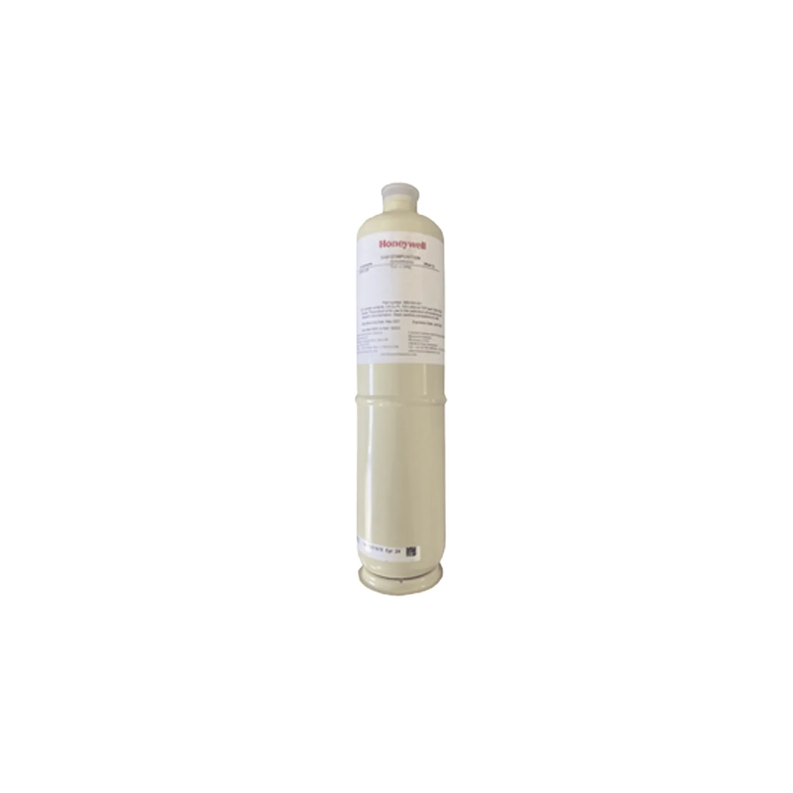 Cilindro de gas de calibración de metano/aire (CH4) al 50% LEL, balance aire, para transmisores XNX, XCD y S3K