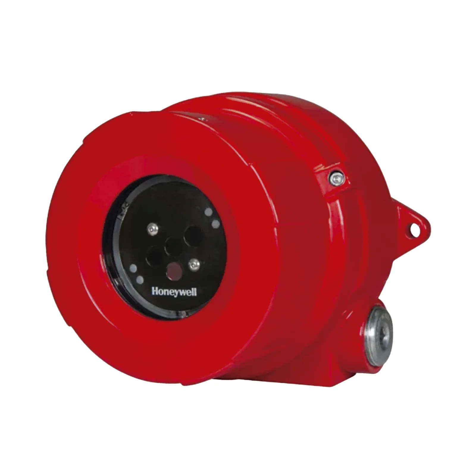 Detector de llama industrial triple infrarrojo IR3 con anillo LED de estado, campo de visión de 90° y alcance hasta 60 m