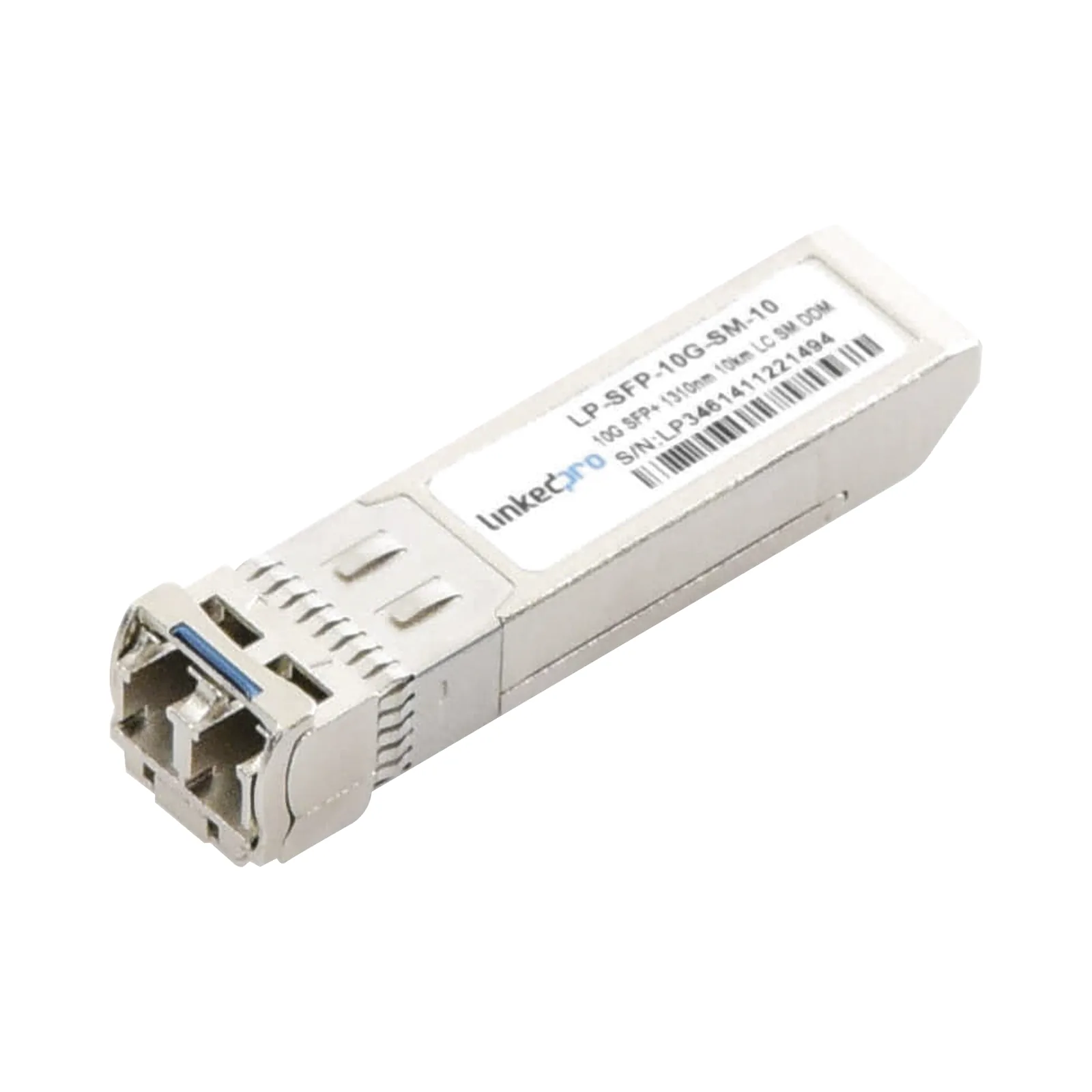 Transceptor Óptico SFP+ (Mini-Gbic) / Monomodo 1310 nm / 10 Gbps / 10GBASE-LR / Conectores LC/UPC Dúplex / DDM / Hasta 10 km