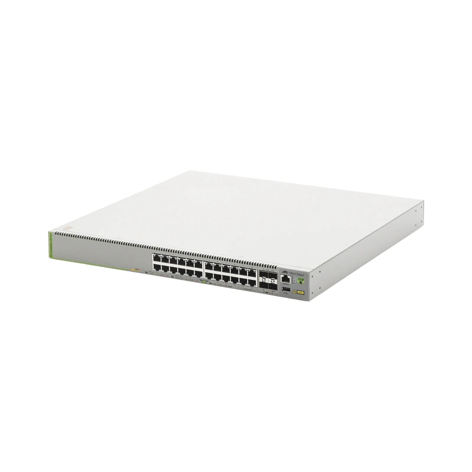 Switch L3, Stack, 20 puertos 1G POE+, 4 MultiGigabit POE+, 4 puertos SFP+, PSU FIJA