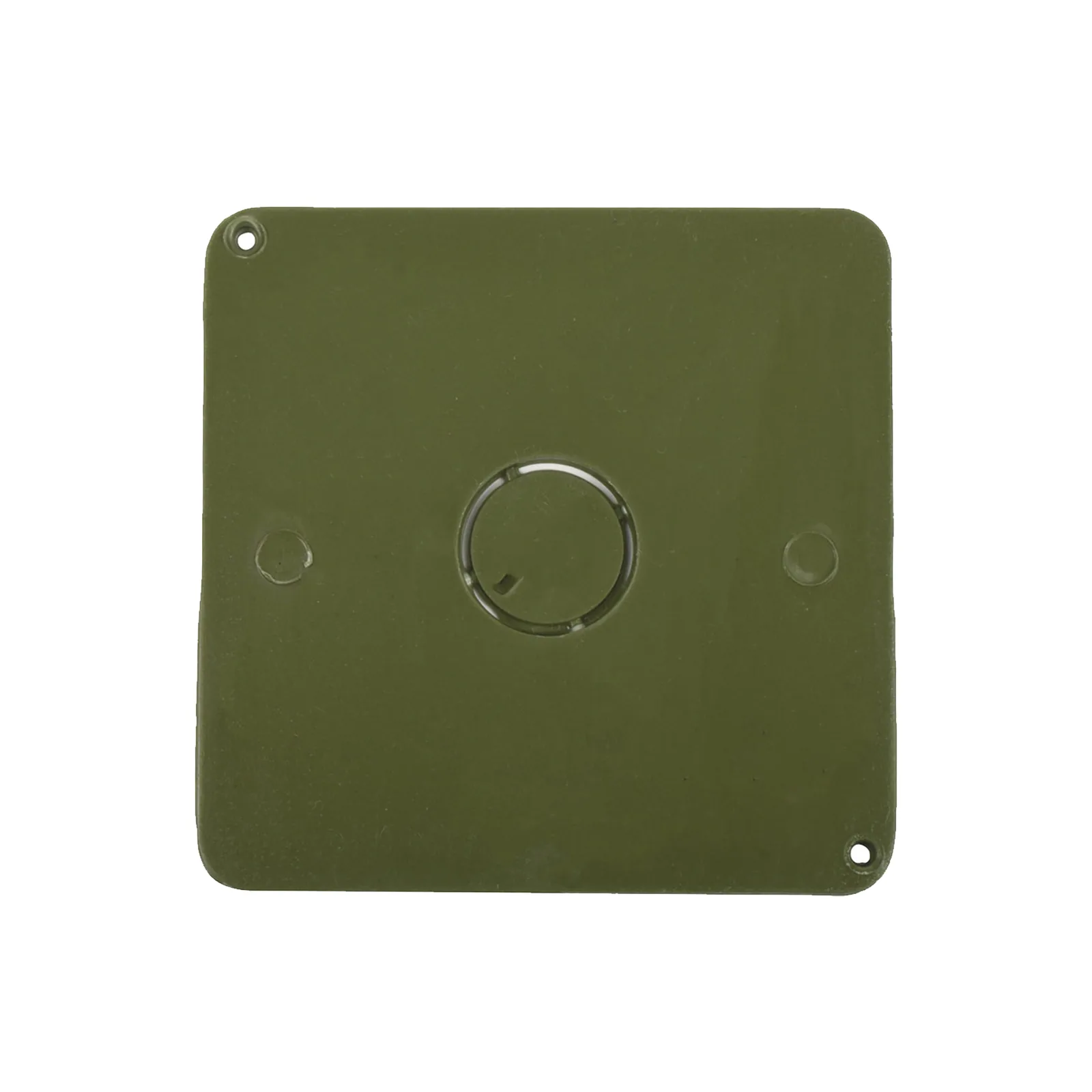 Tapa para Caja Cuadrada de 1/2" para instalaciones con tubería PVC Conduit pesado.