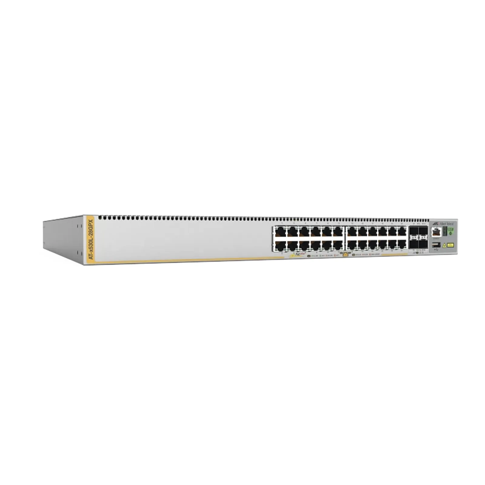 Switch L3 Stackable, 24x 10/100/1000-T PoE+, 4x SFP+, Fuente redundante integradas 740 Watts (TAA compliant version)