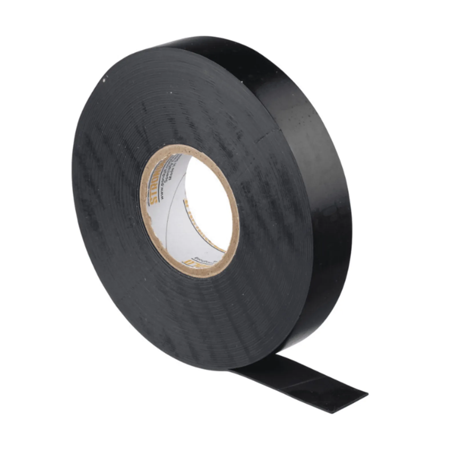 Cinta Eléctrica STRONGHOLD para Aislar de Caucho EPR, Autoadhesiva, Uso Industrial en Uniones de Alto Voltaje y Temperatura , Grosor de 0.76mm (30 mil), Ancho de 19mm, y 9.1m de Largo, Color Negro