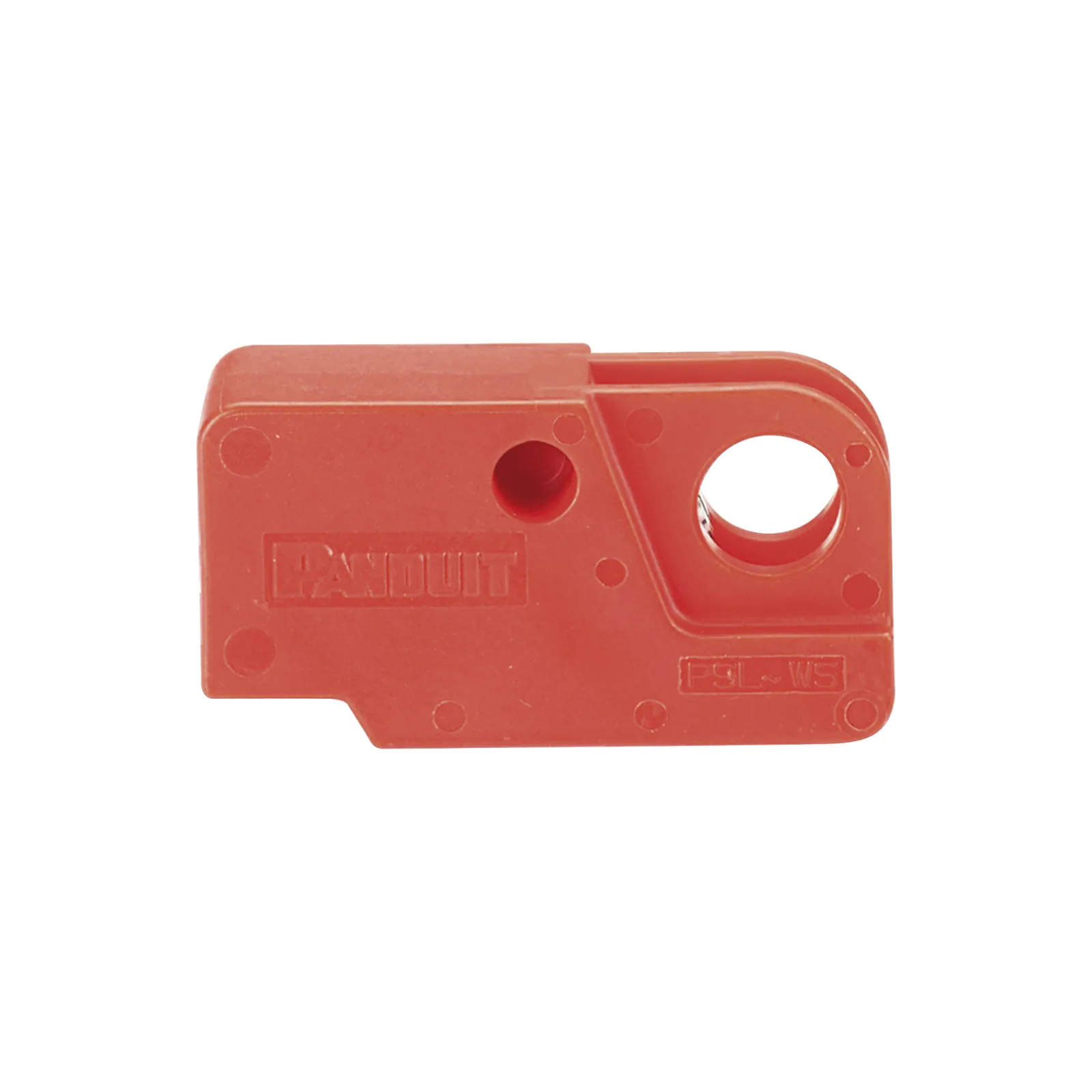 Dispositivo de Bloqueo LOTO para Interruptores Eléctricos de Palanca, de 15.2 x 22.3 mm, Color Rojo