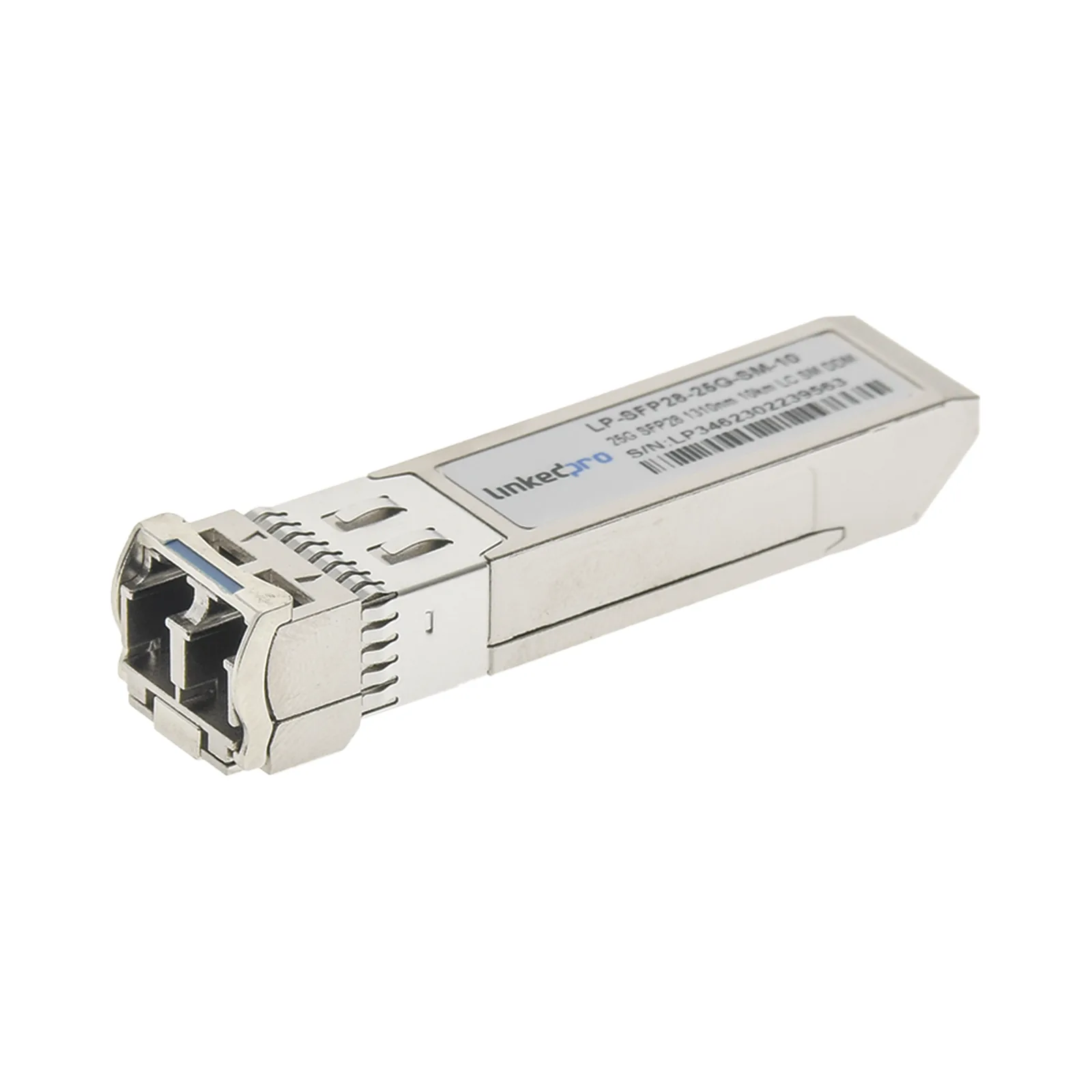 Transceptor Óptico SFP28 (Mini-Gbic) / Monomodo 1310 nm / 25 Gbps / 25GBASE-LR / Conectores LC/UPC Dúplex / DDM / Hasta 10 km