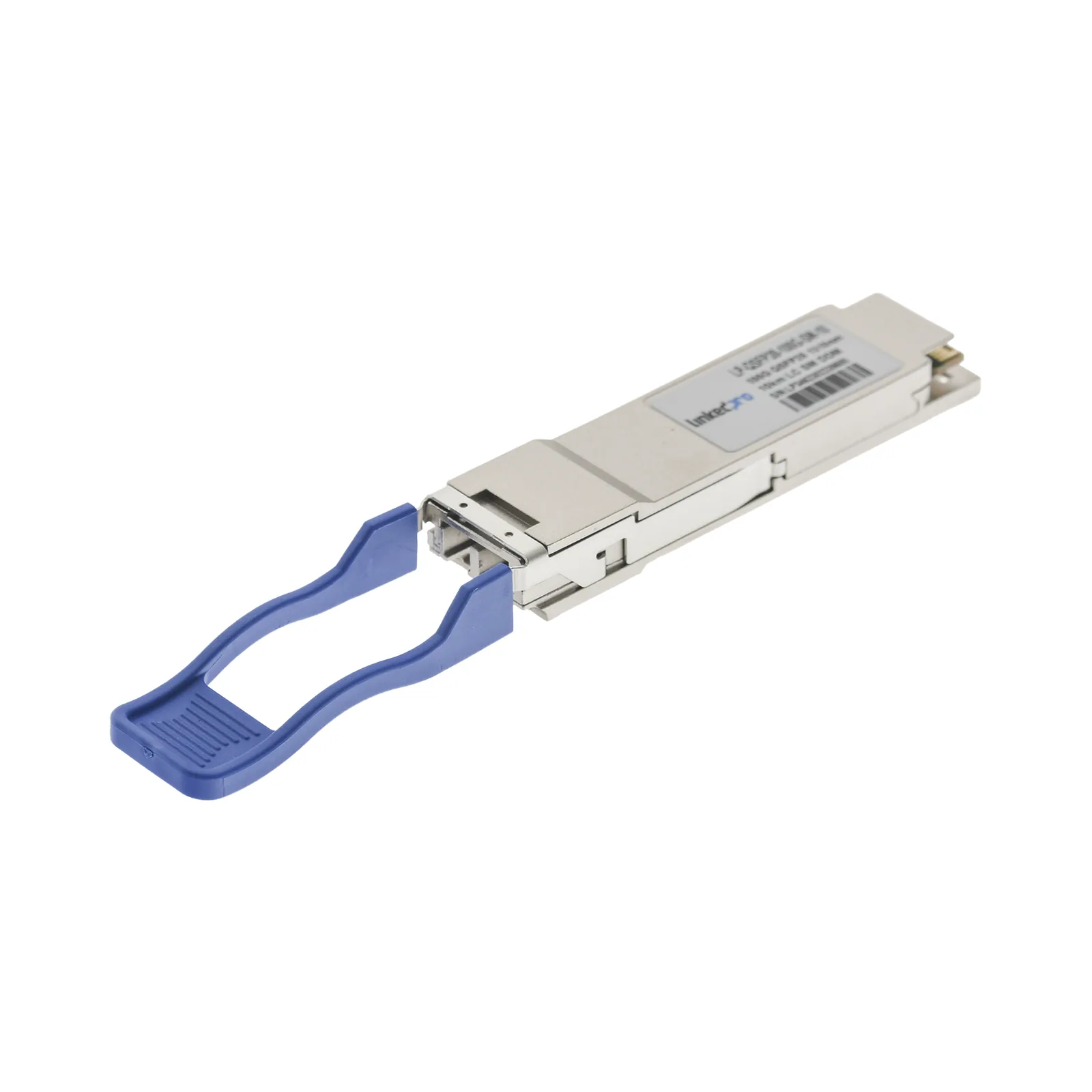 Transceptor Óptico QSFP28 (Mini-Gbic) / Monomodo 1310 nm / 100 Gbps / 100GBASE-LR4 / Conectores LC/UPC Dúplex / DDM / Hasta 10 km
