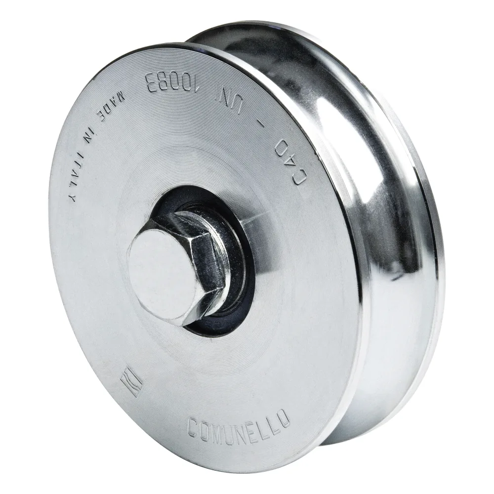 Rueda de 16 cm SIN Soporte / Soporta hasta 575 kg / Canal Tipo "U"