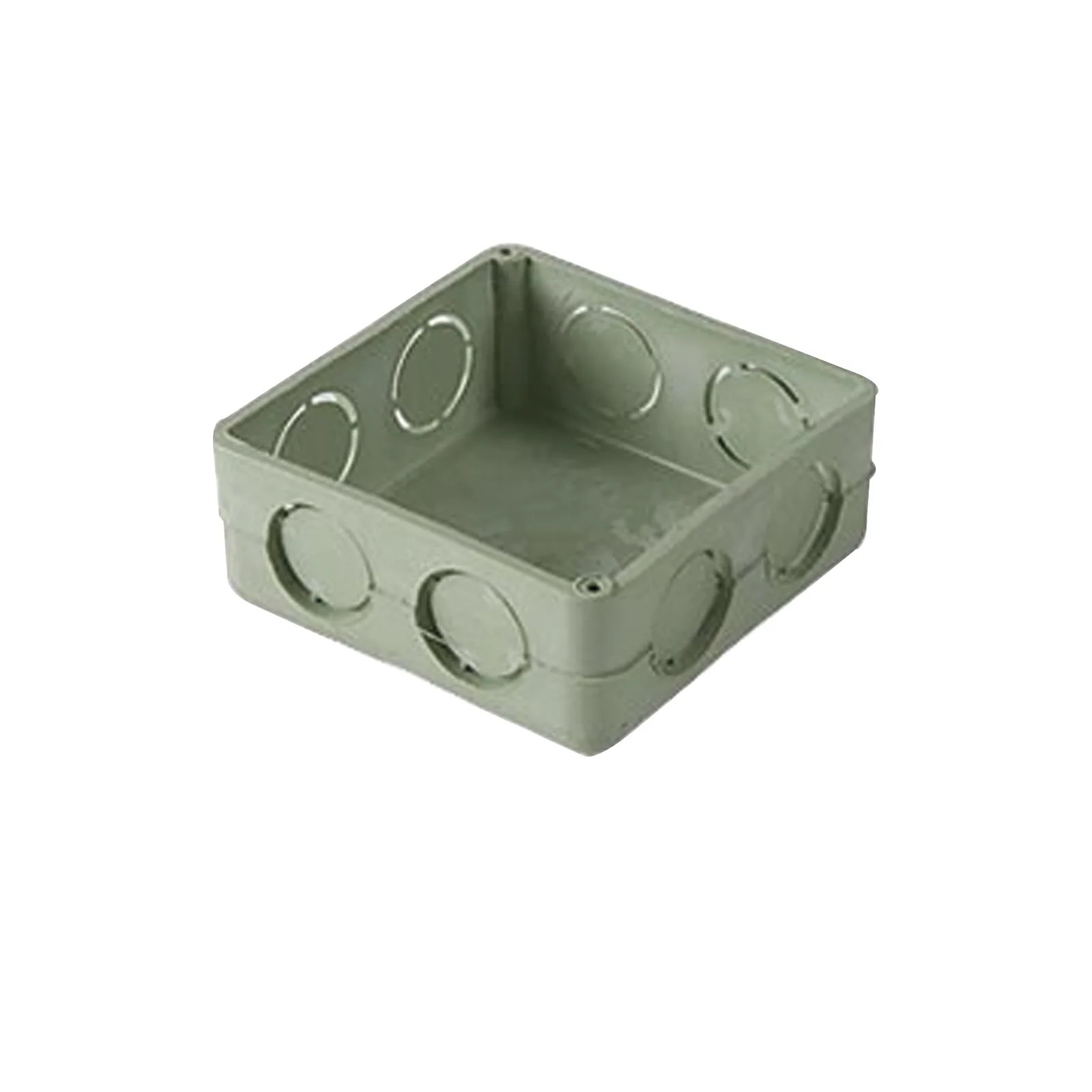 Caja Cuadrada de 1/2" para Instalaciones de PVC Conduit Pesado.