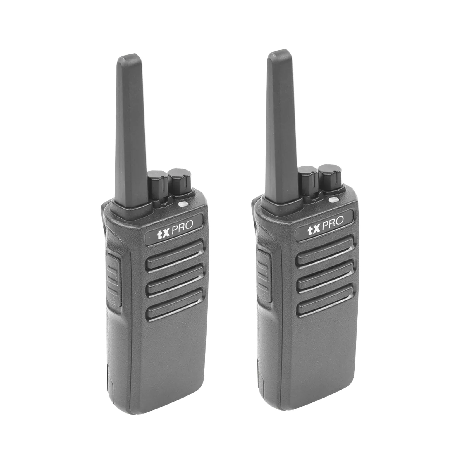 Par Radios Portátiles Analógicos UHF 400-470 MHz / 5W / 16 Canales / Scrambler / Preconfigurados
