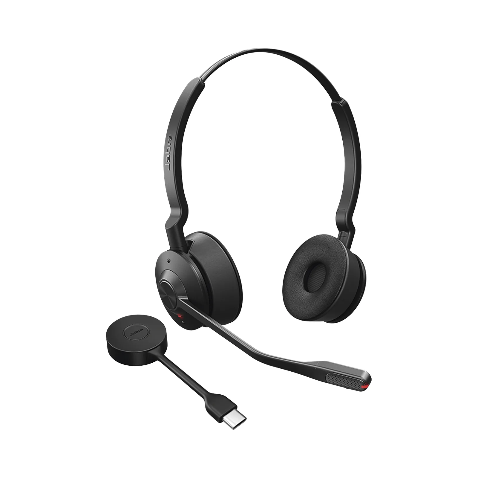 Diadema / Auricular Jabra Engage 55 Stereo / DECT USB-A / Cancelación Activa de Ruido / 150m Alcance (9559-450-125)