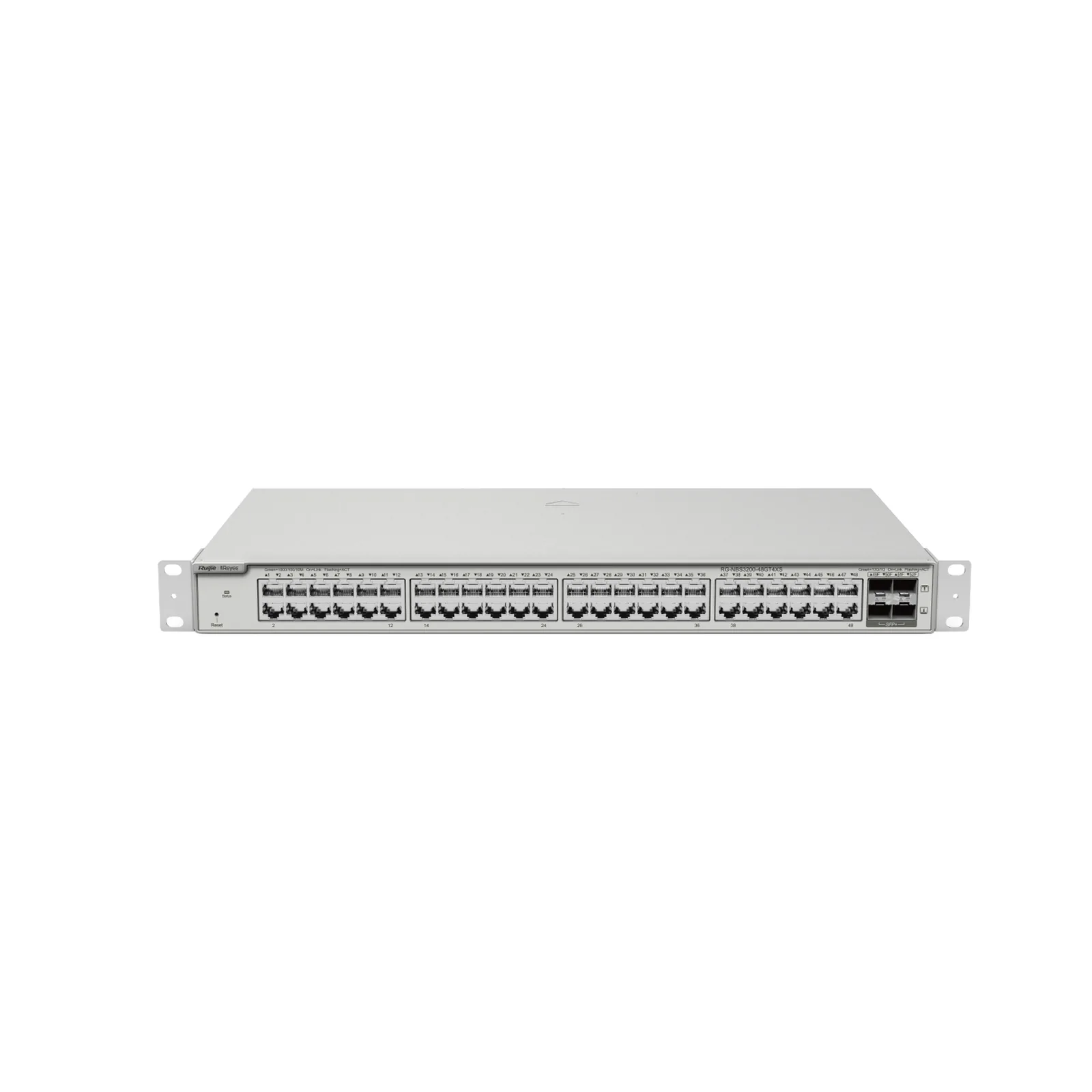 Switch Administrable Capa 2+ Plus, con 48 puertos Gigabit + 4 SFP+ para fibra 10Gb, gestión gratuita desde la nube