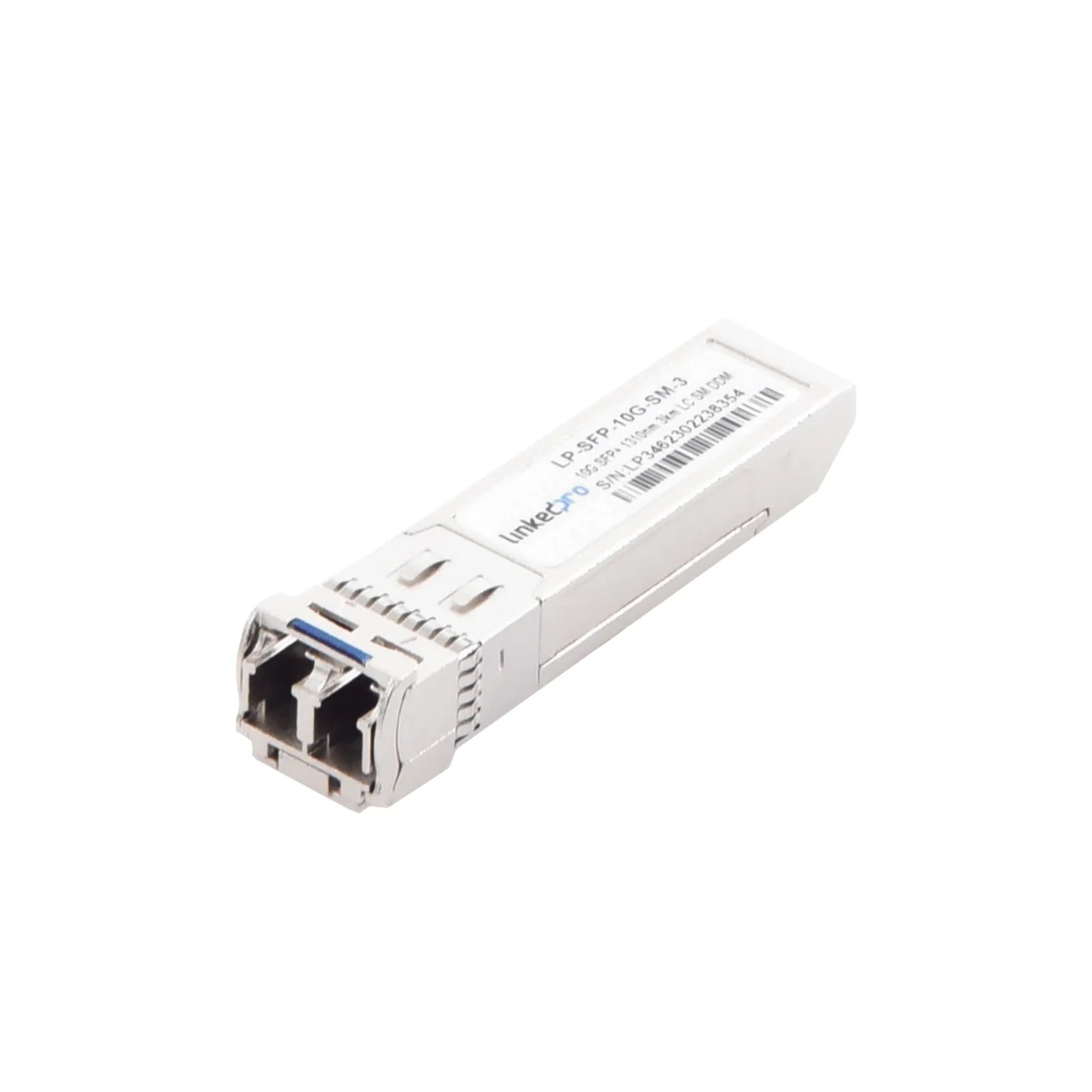 Transceptor Óptico SFP+ (Mini-Gbic) / Monomodo 1310 nm / 10 Gbps / 10GBASE / Conectores LC/UPC Dúplex / DDM / Hasta 3 km