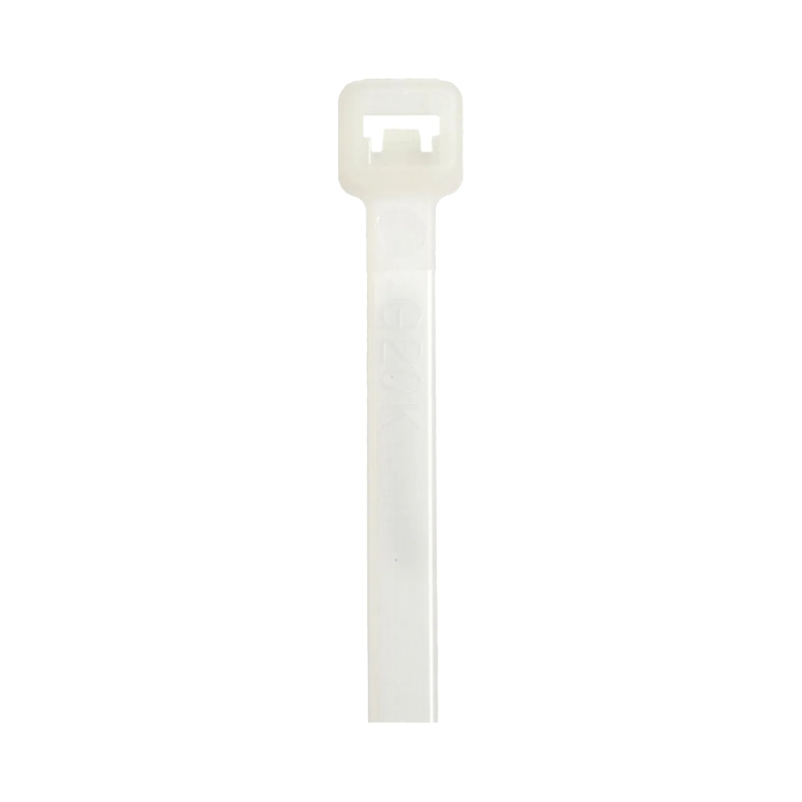 Cincho de Nylon 6.6 StrongHold™, 533mm largo x 7.6mm ancho, Color Natural, Plenum, Paquete de 100pz