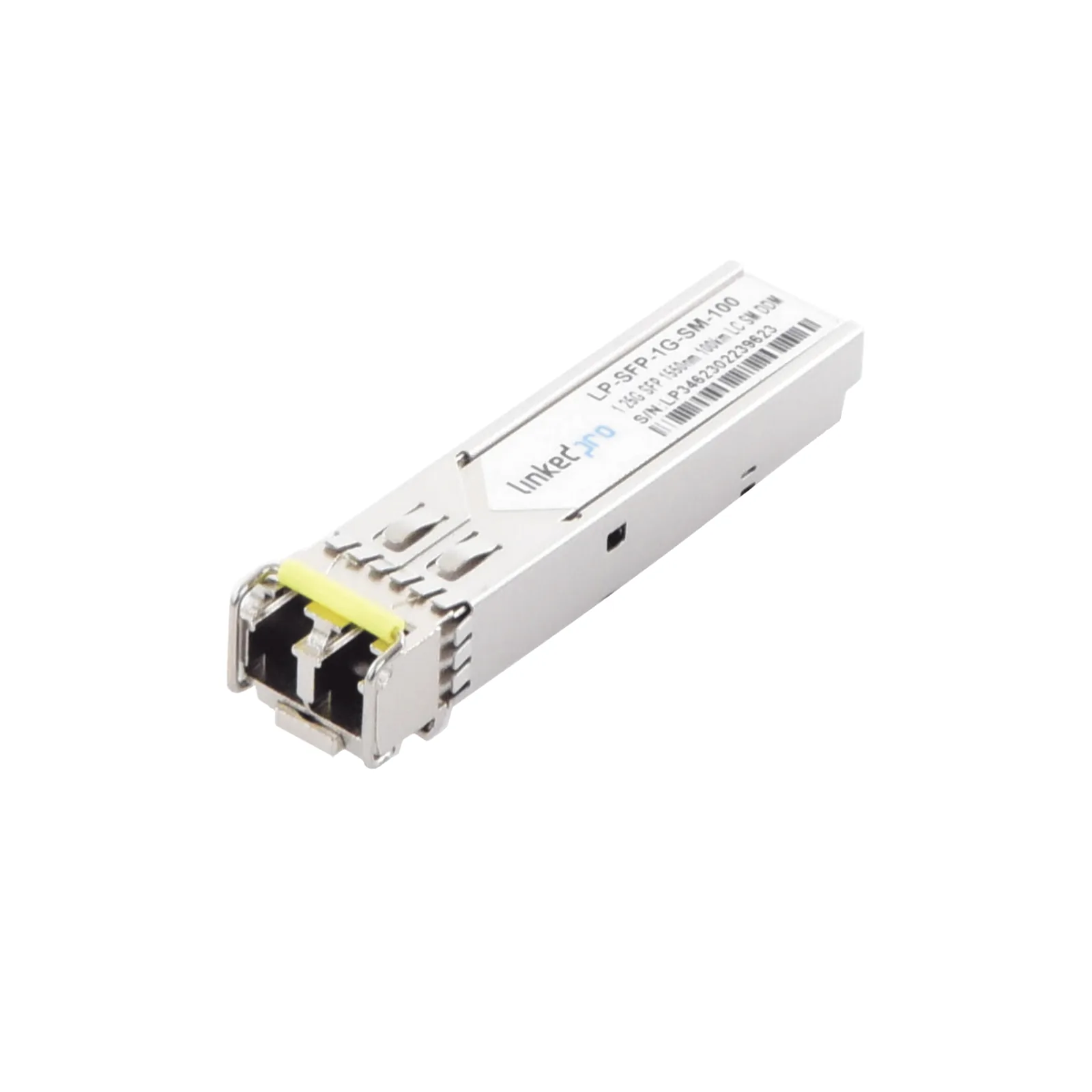 Transceptor Óptico SFP (Mini-Gbic) / Monomodo 1550 nm / 1.25 Gbps / 1000BASE-ZX / Conectores LC/UPC Dúplex / DDM / Hasta 100 km