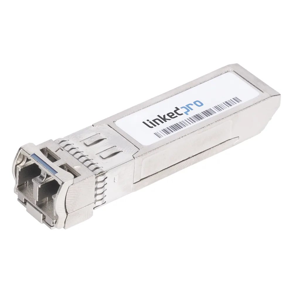 Transceptor Óptico SFP+ (Mini-Gbic) / Monomodo 1550 nm / 10 Gbps / 10GBASE-ER / Conectores LC/UPC Dúplex / DDM / Hasta 40 km