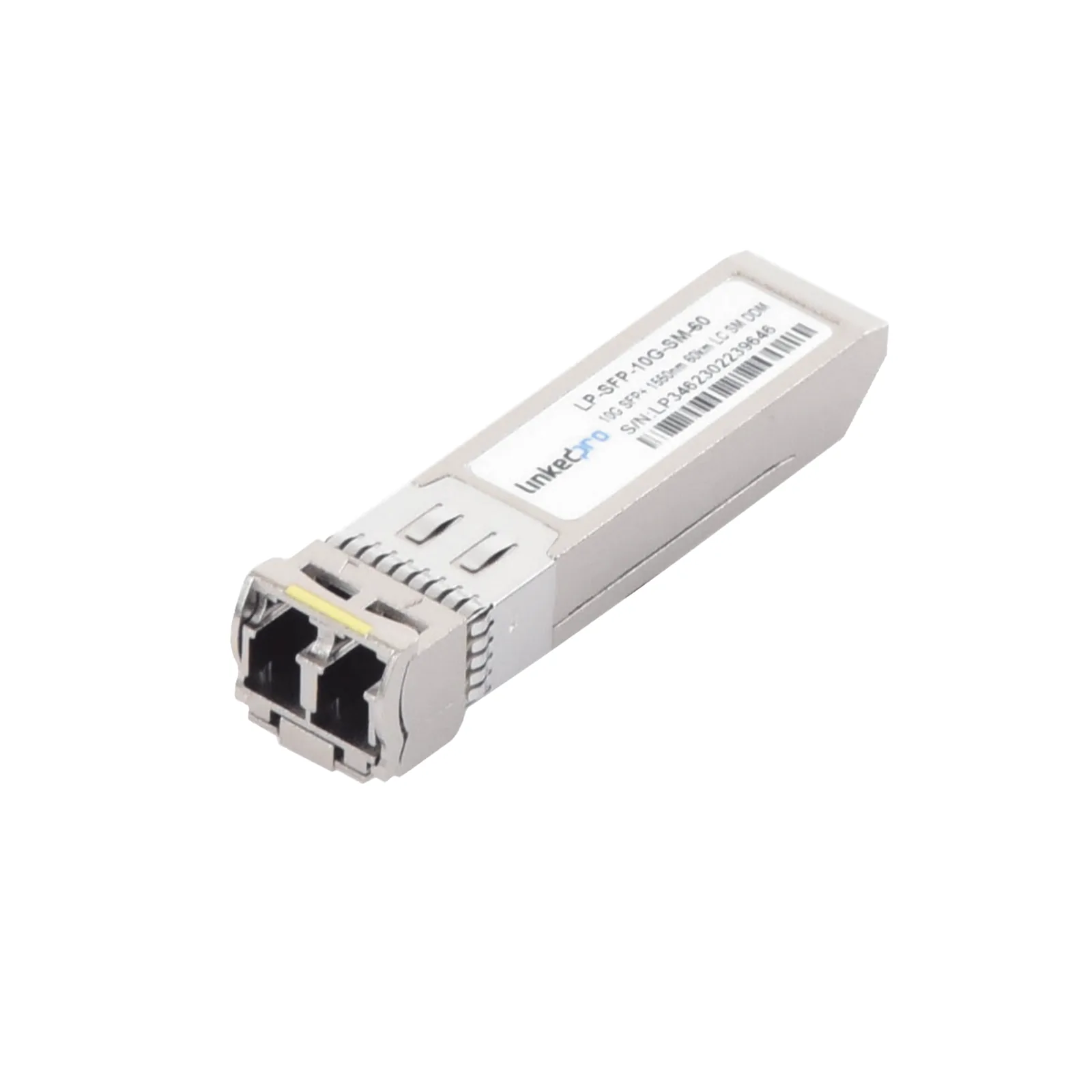 Transceptor Óptico SFP+ (Mini-Gbic) / Monomodo 1550 nm / 10 Gbps / 10GBASE-ER / Conectores LC/UPC Dúplex / DDM / Hasta 60 km