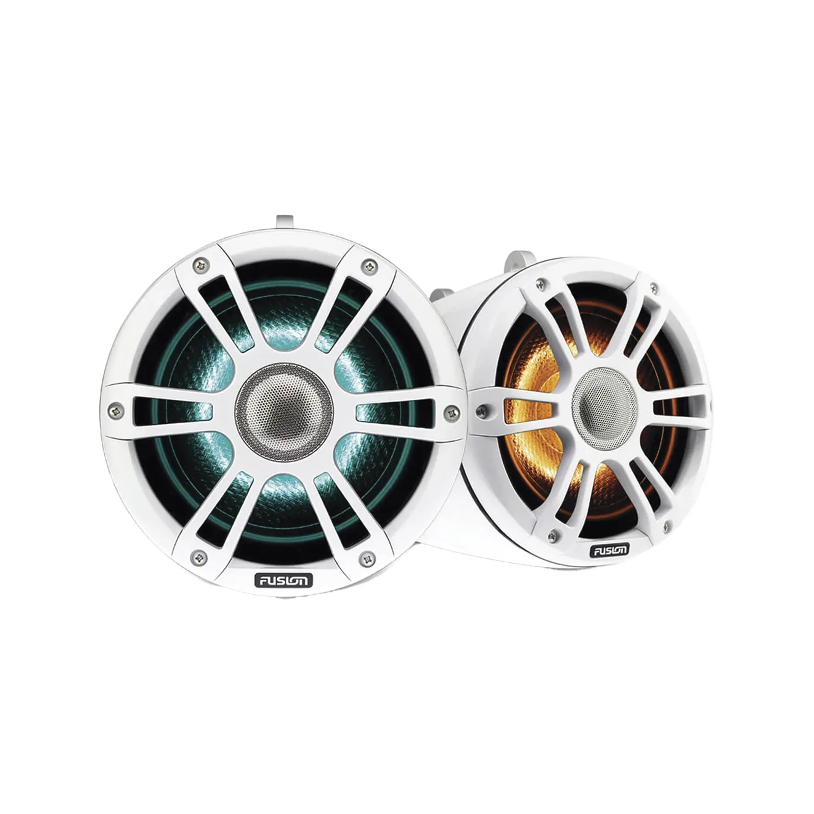 Altavoces marinos de torre serie Signature 3 con iluminación led de 7.7" Fusion