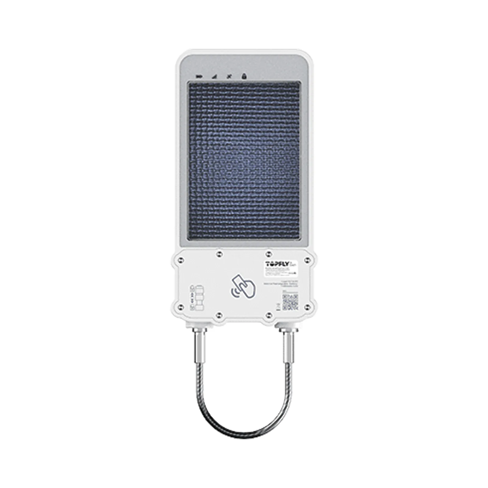 Cerradura Inteligente GPS con Energía Solar / SolarGuardX 100 / Seguimiento de Activos LTE Cat-M1 / Desbloqueo por RFID BLE OTA / Impermeable IP67 / Detección de Movimiento / Alarma de Bloqueo / Batería 14400mAh / Seguridad de Datos M