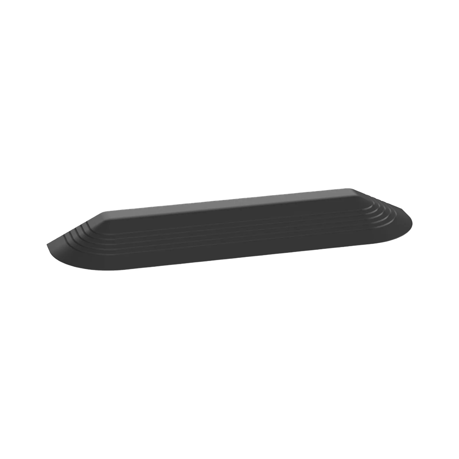 Tapa Final Para Canaleta de Piso AFR4BCBL6, Material PVC Rígido, Color Negro