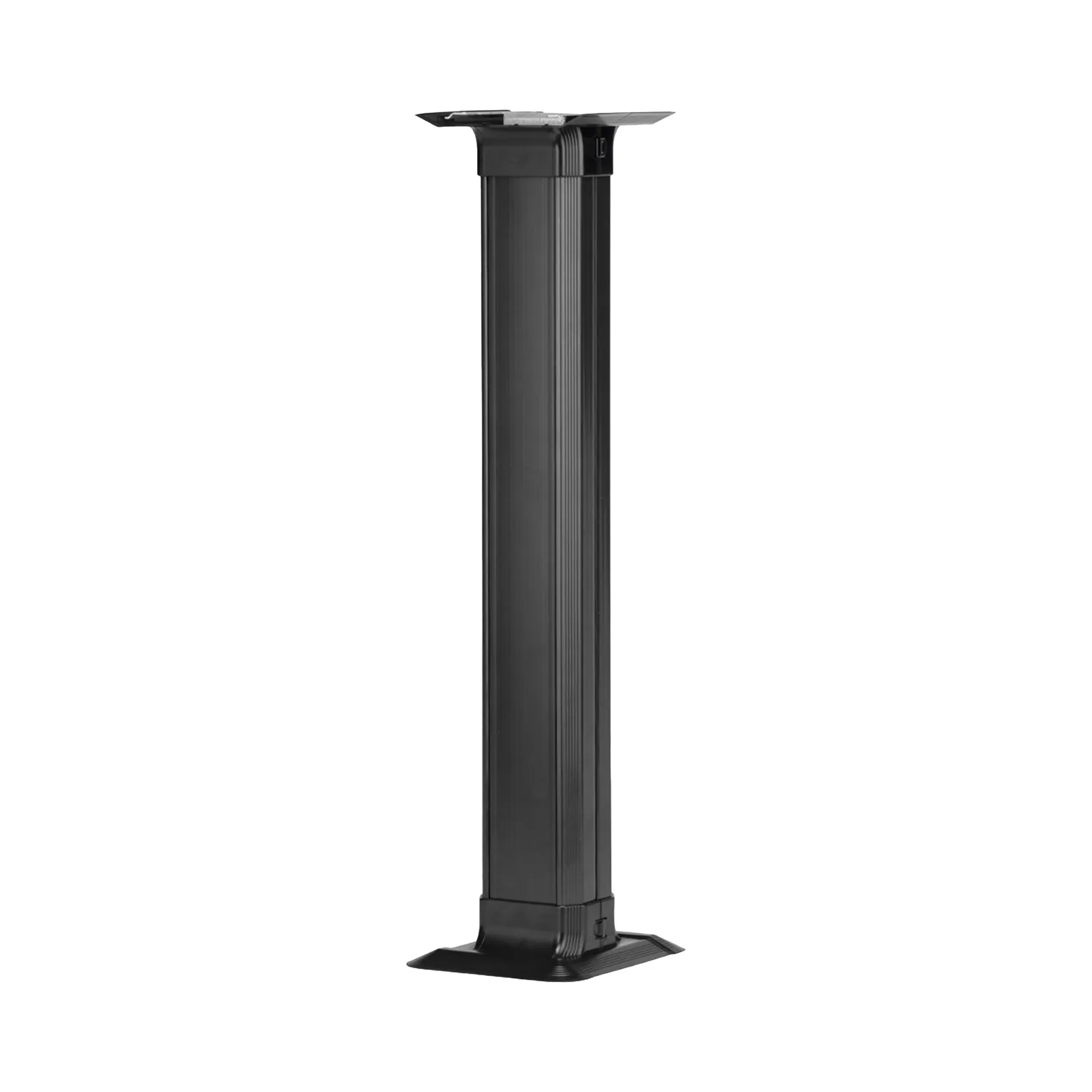 Accesorio de Conexión a Mesa, Para Uso con Canaleta de Piso AFR4BCBL6, Material PVC Rígido, Color Negro