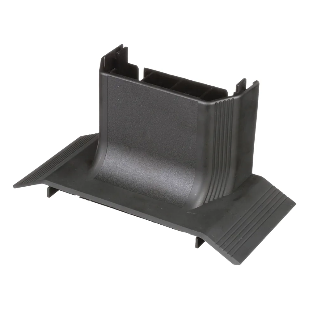 Accesorio de Conexión a Canaleta T70, Para Canaleta de Piso AFR4BCBL6, Material PVC Rígido, Color Negro