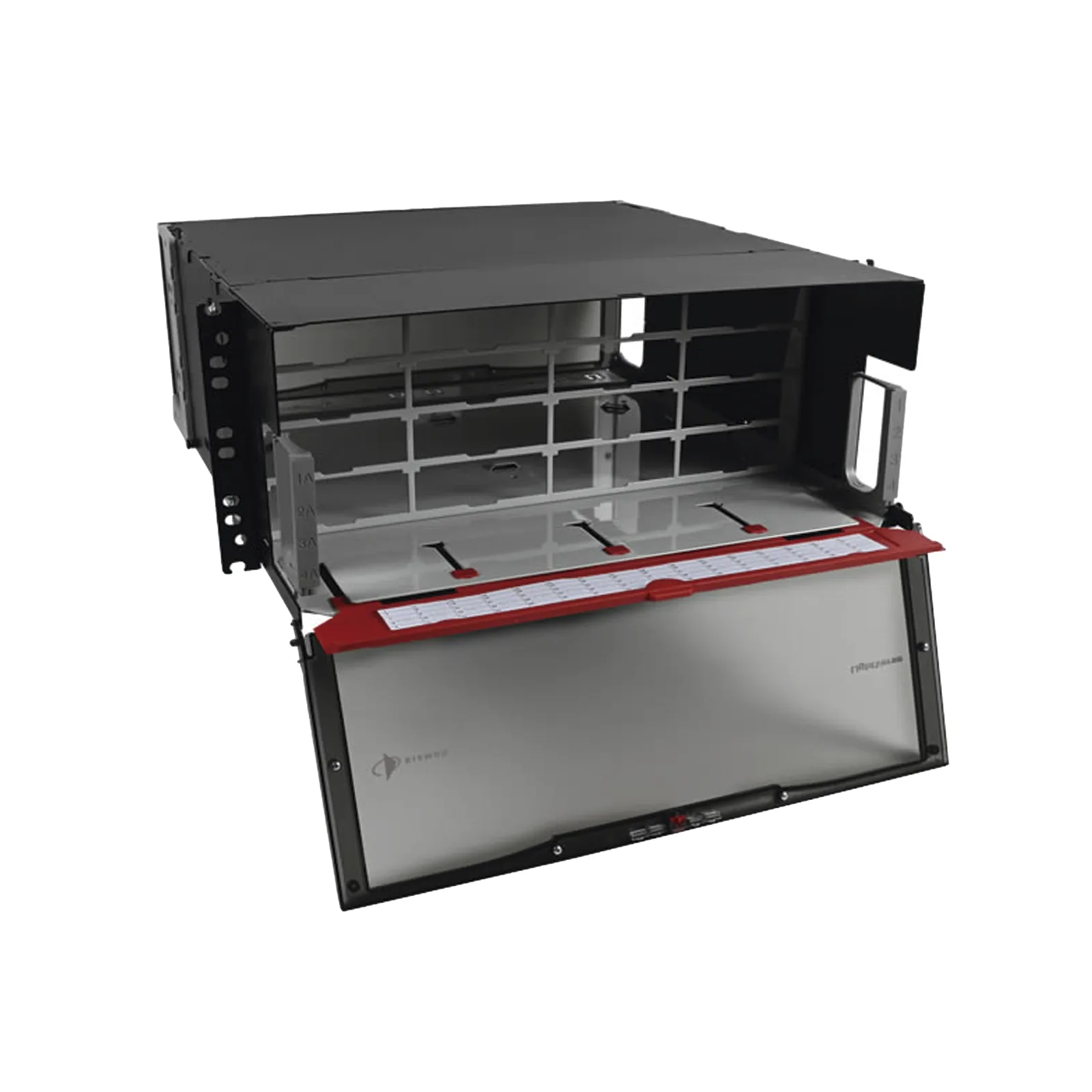 Distribuidor de Fibra Óptica de Alta Densidad LigthVerse *Pro* Para Rack de 48.26 cm (19 Pulgadas), Acepta 16 Placas Plug and Play, Hasta 384 Fibras, 4 UR