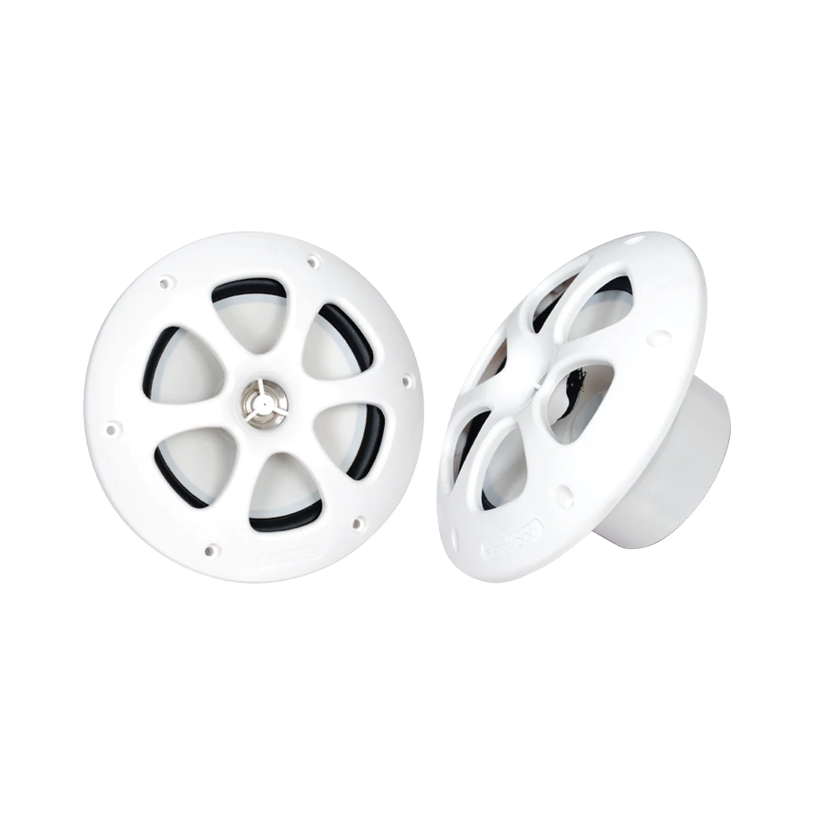 Par de altavoces fabricado en grado marinos en color blanco de 6.5" de 100 W de entrada máxima
