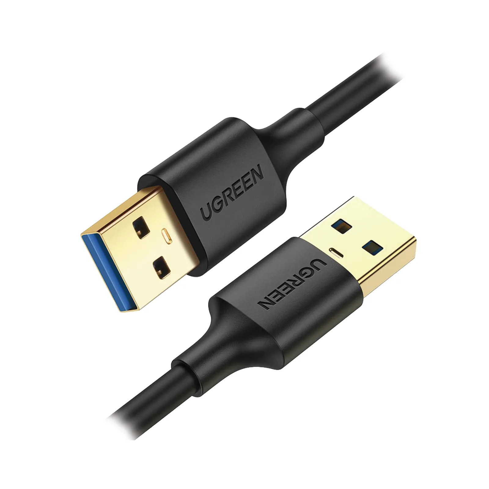 Cable USB-A 3.0 a USB-A 3.0 / 2 Metros / Macho a Macho / Conector Niquelado / Núcleo de Cobre Estañado / Blindaje Múltiple / Velocidad 5Gbps / No Requiere Controlador / Compatible con USB2.0 Y USB 1.1