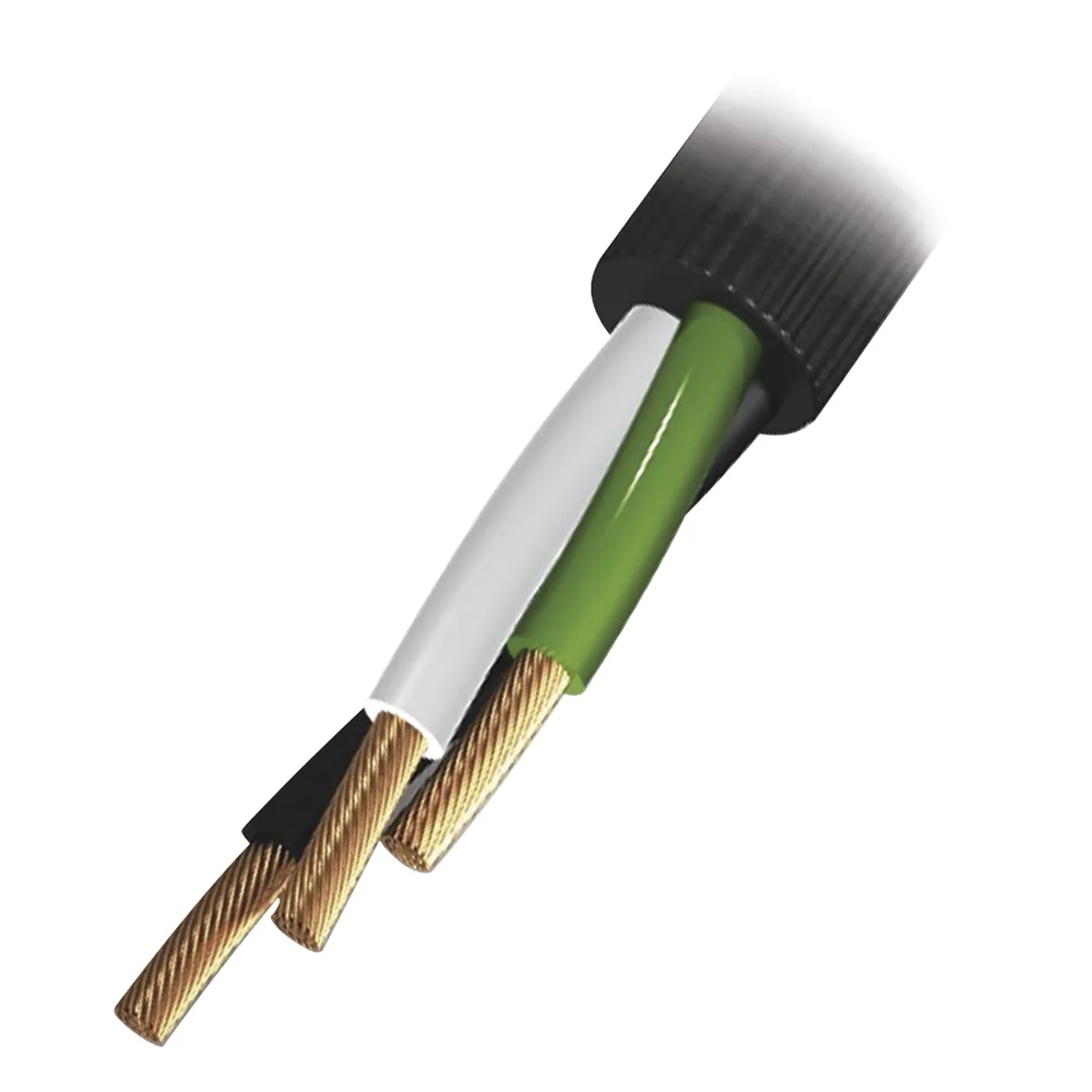 Cable de Uso Rudo / 3 Hilos / Calibre 10 AWG / 600 V / Rollo 100 m