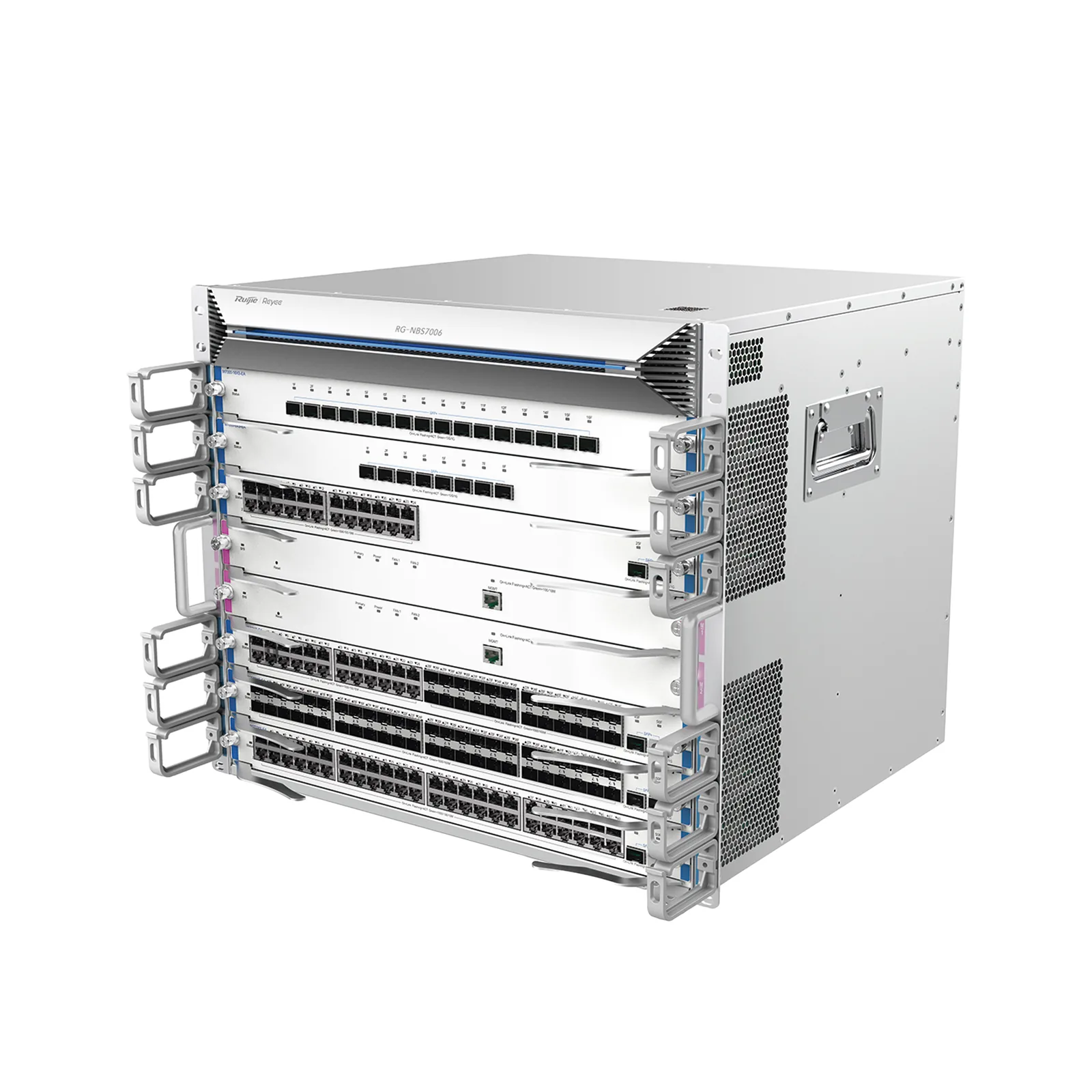 Chasis Switch Core hasta 6 slots para tarjetas modulares M7000 series