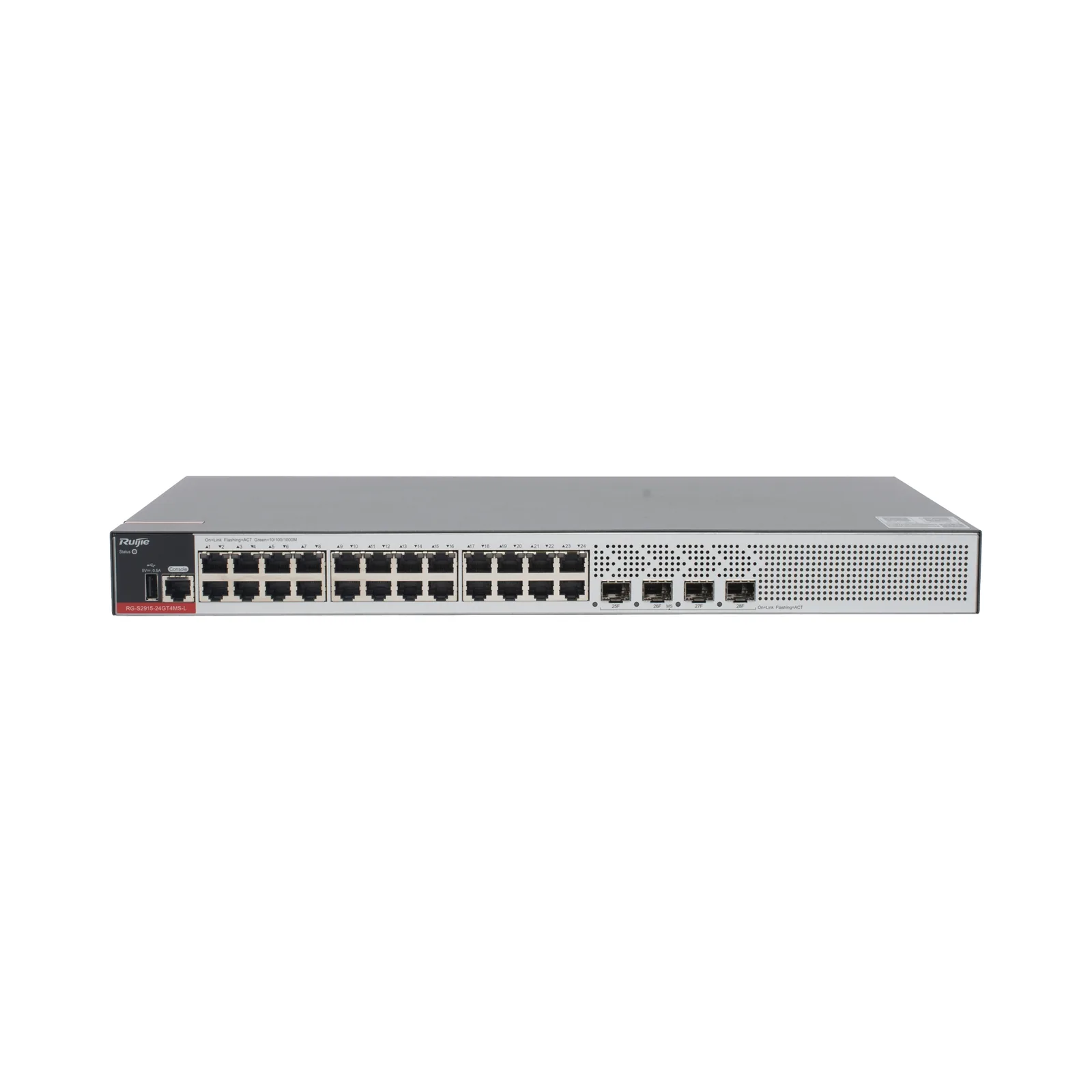 Switch Empresarial, Administrable L2+, 24 Puertos Gigabit y 4 Puertos Uplink SFP 2.5G