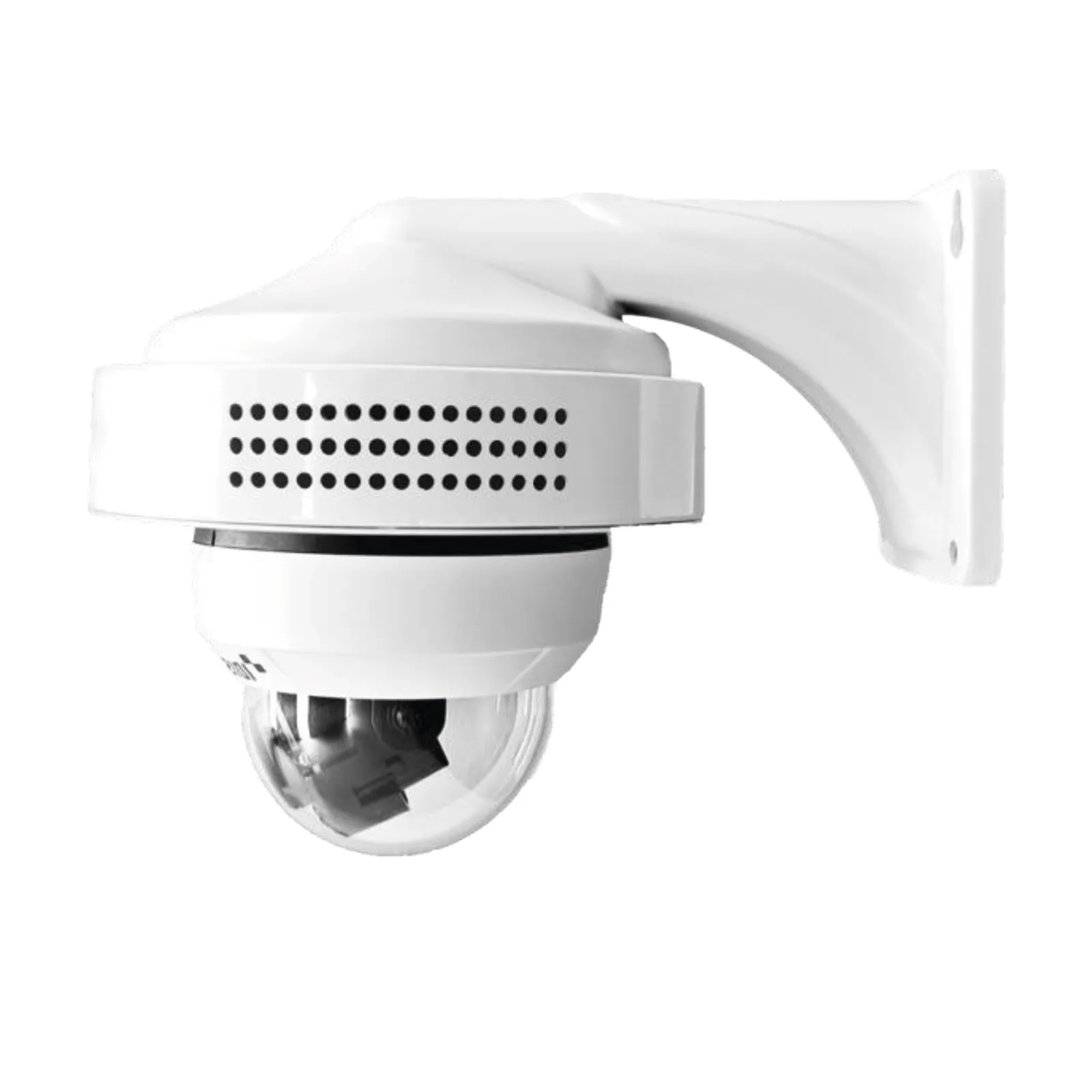 Altavoz Hi-Fi - PoE (802.3at (Class 4)) | Frecuencia 25-30KHz Repelente de Arañas | Compatible con Cámaras Domo y Fisheye de IDIS | Usar DAWM2200 para Montaje en Pared | Compatible con App mobile IDIS y VMS IDIS Center