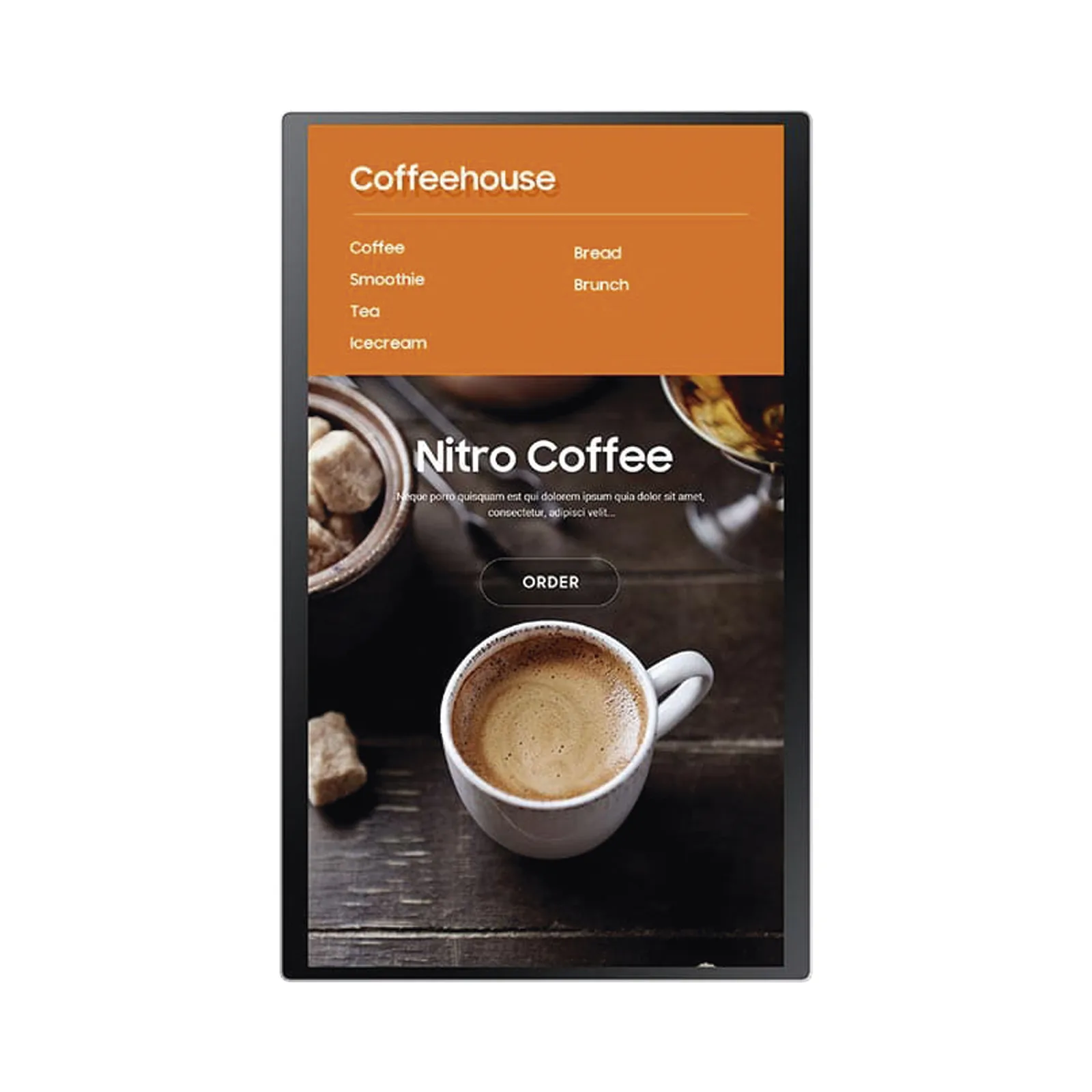 Pantalla de 24" touch para Kiosco punto de venta / Sistema Operativo Windows IoT / 1920x1080p / Intel Core i3 / compatible con terminal bancaria e impresora térmica.