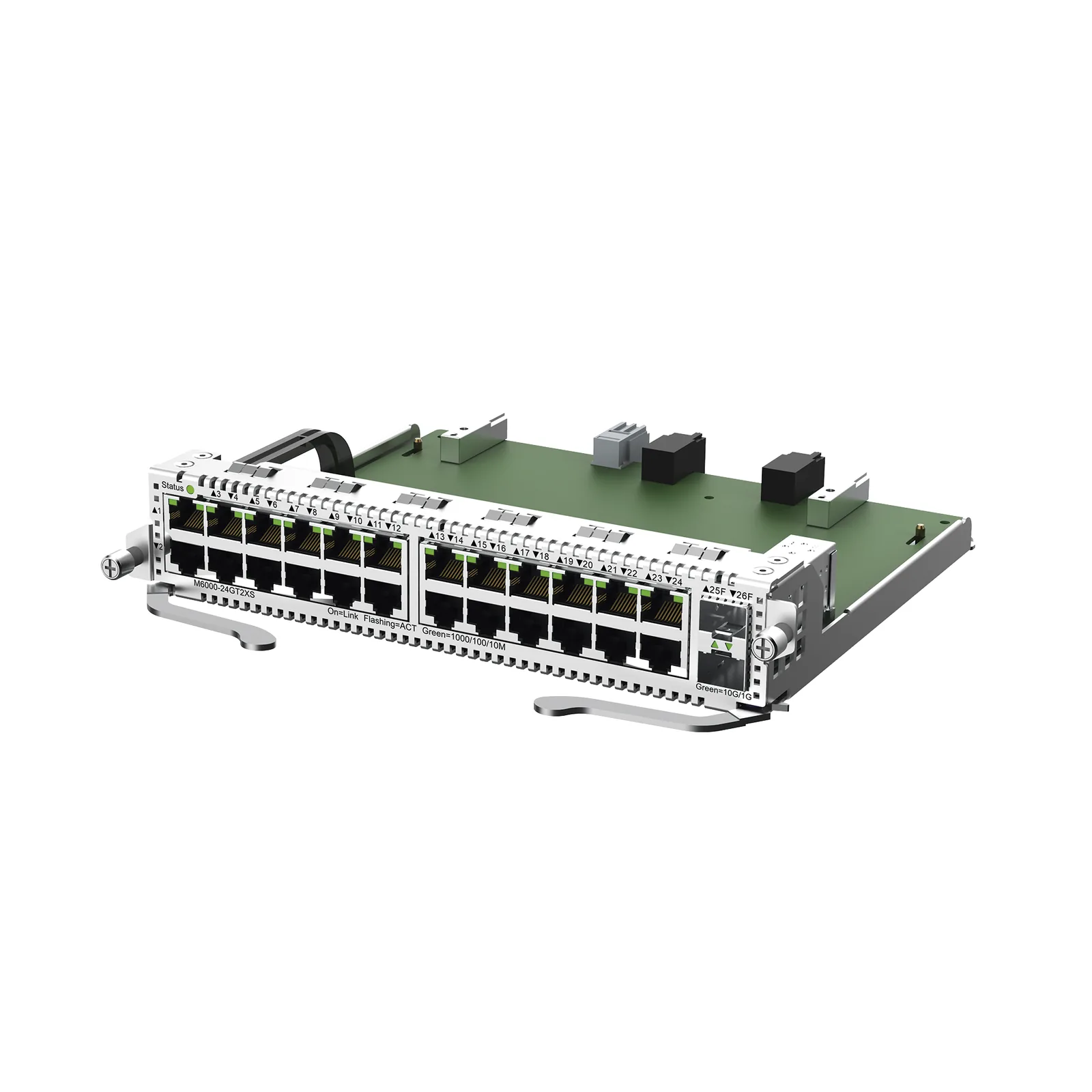 M6000-24GT2XS 24 PTOS GIGA RJ45 Y 2 SFP+ LC PARA RG-NBS6002