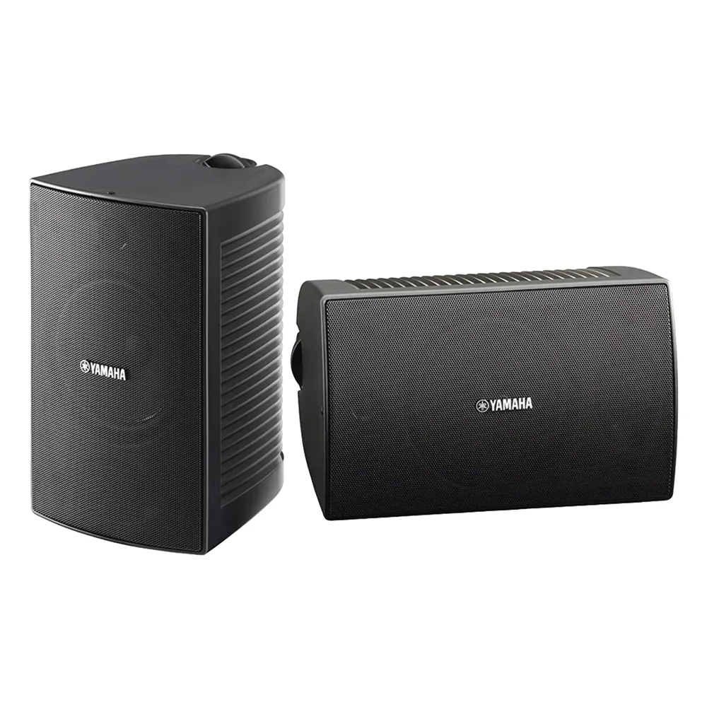 Altavoz de Montaje en Pared | 2 vias | Woofer 4" | Tweeter 1" | IPX3 | 8 ohms | 70/100V | Color Negro | Par