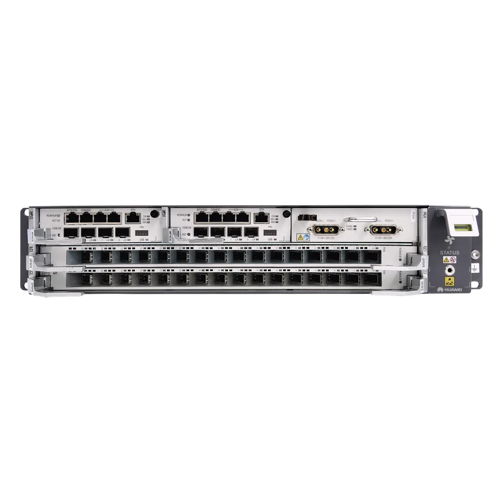 OLT GPON OptiXAccess Carrier Class con 1 tarjeta de 16 puertos GPON, 2 ranuras, 1 Fuente de alimentación AC, 2 UR