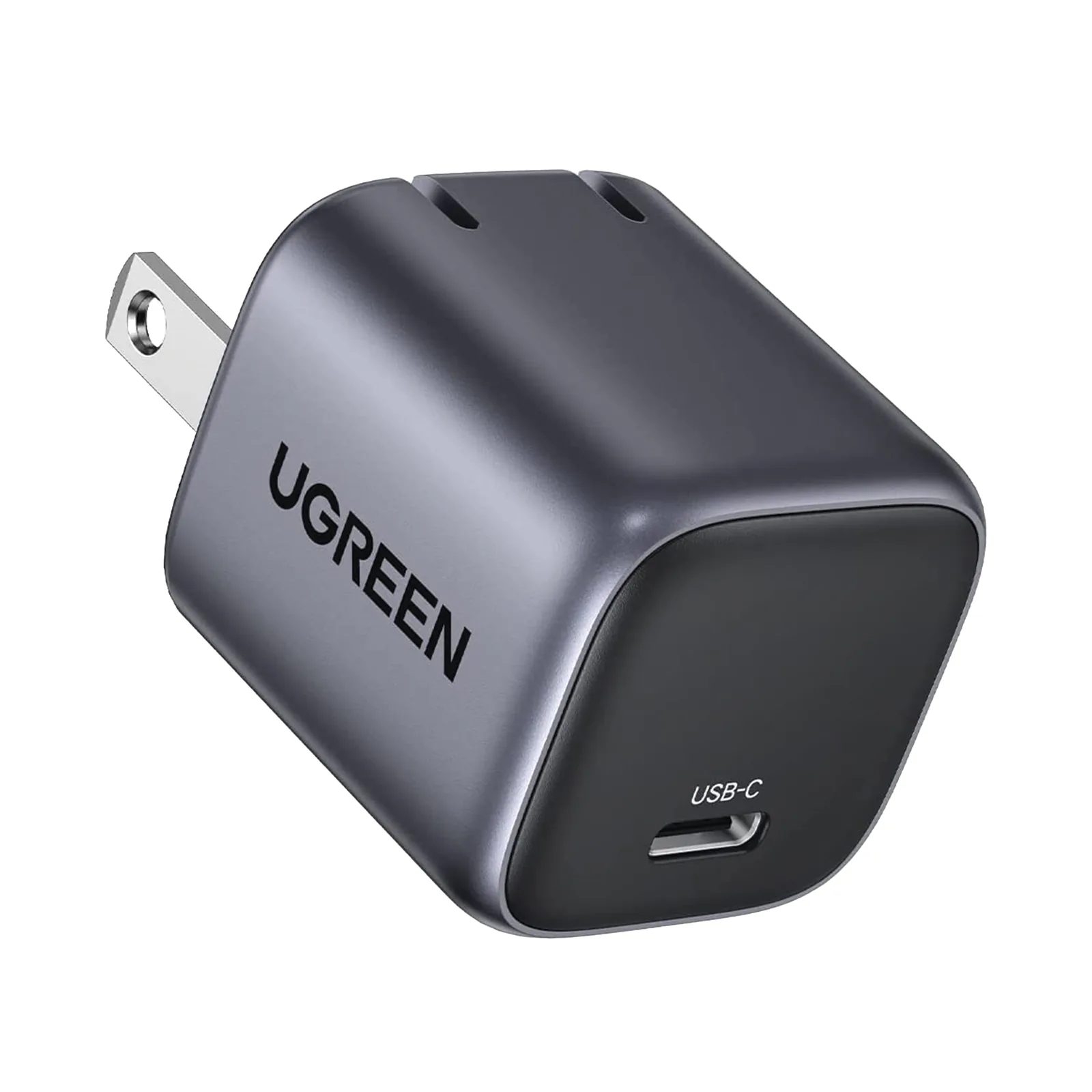 Cargador Mini de 20W serie Nexode | 1 USB-C de Carga Rápida | Tecnología GaN II | Power Delivery 3.0 | Quick Charge 4.0 | Carga Inteligente | Múltiple Protección | Mayor Eficiencia Energética | Tamaño Compacto .
