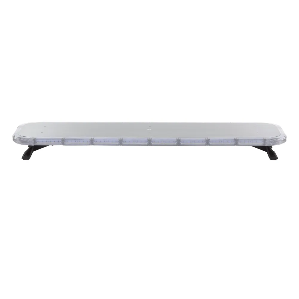 Barra de Luces LED de 46” Ambar, de 132 LEDs, Controlador Incluido - Ideal para Equipar Unidades de seguridad privada y vehiculos de trabajo