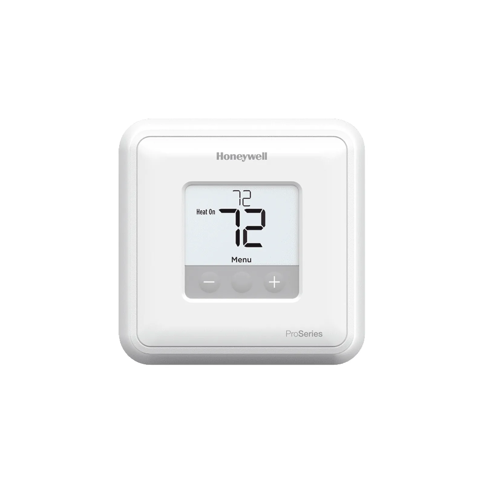 Termostato no programable de 1 etapa calor/frío para sistemas convencionales o bomba de calor sin calor auxiliar, serie Pro 1 (T1 Pro)