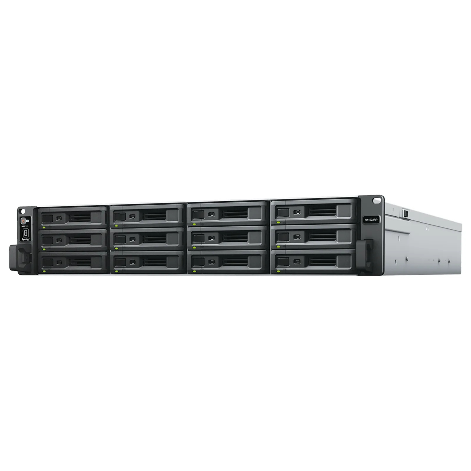 Unidad de Expansión RX1223RP | 12 Bahías HDD/SSD SATA 3.5" o 2.5" | Fuente de Alimentación Redundante | Compatible con Synology DSM | Plug-and-Play.