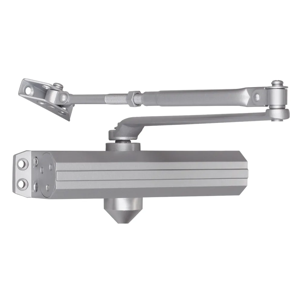 Cierra Puertas / De Superficie / Puertas de Metal / Puertas de Madera / Ajustable para Tamaños 1~6 / Puertas Hasta 150 kg / Incluye Herrajes / Brazos de Acero Forjado