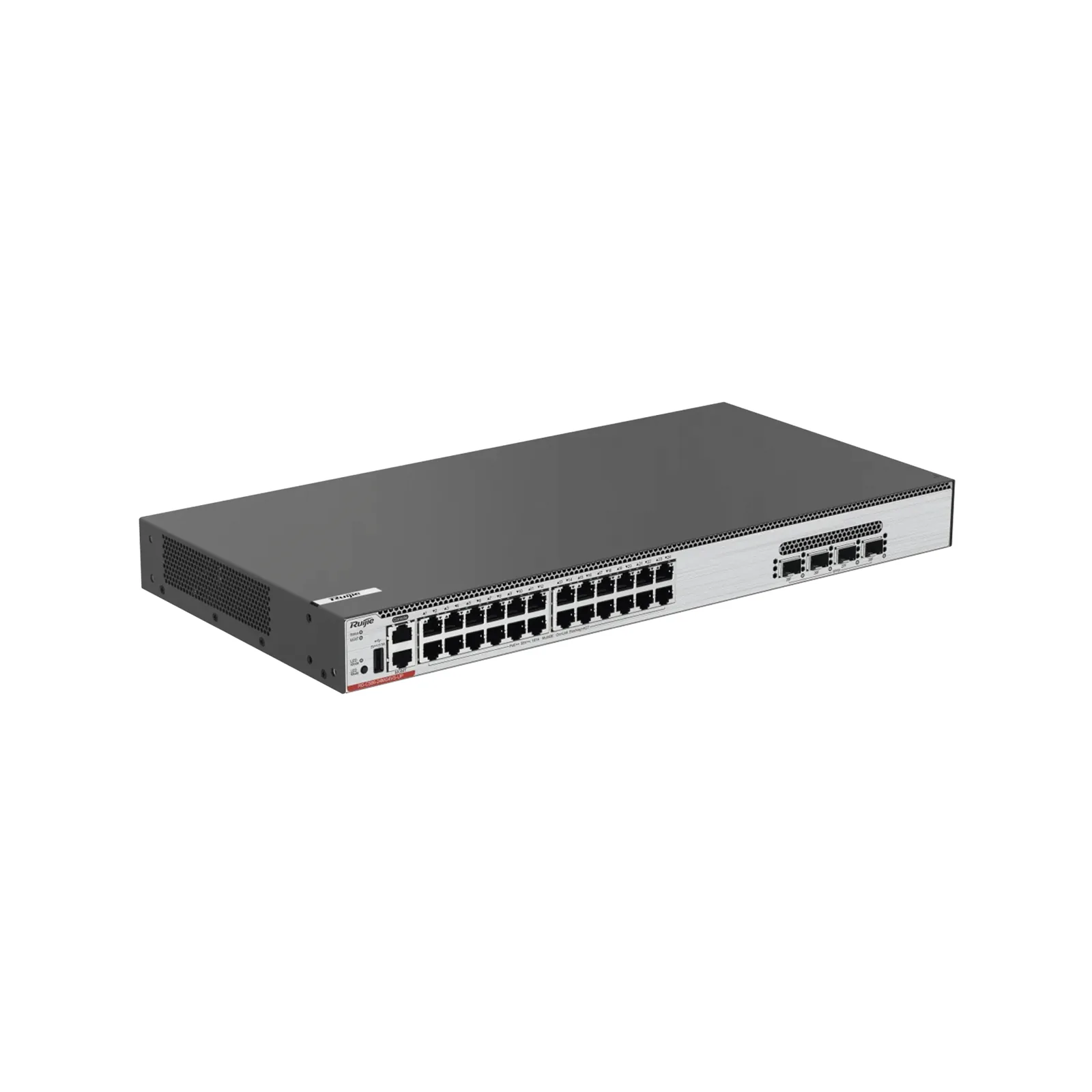 Switch Core PoE 802.3bt 370W Capa 3 Multi-Gigabit 24 puertos 5Gb/2.5Gb/1Gb/100M, 4 puertos fibra SFP28 25Gb