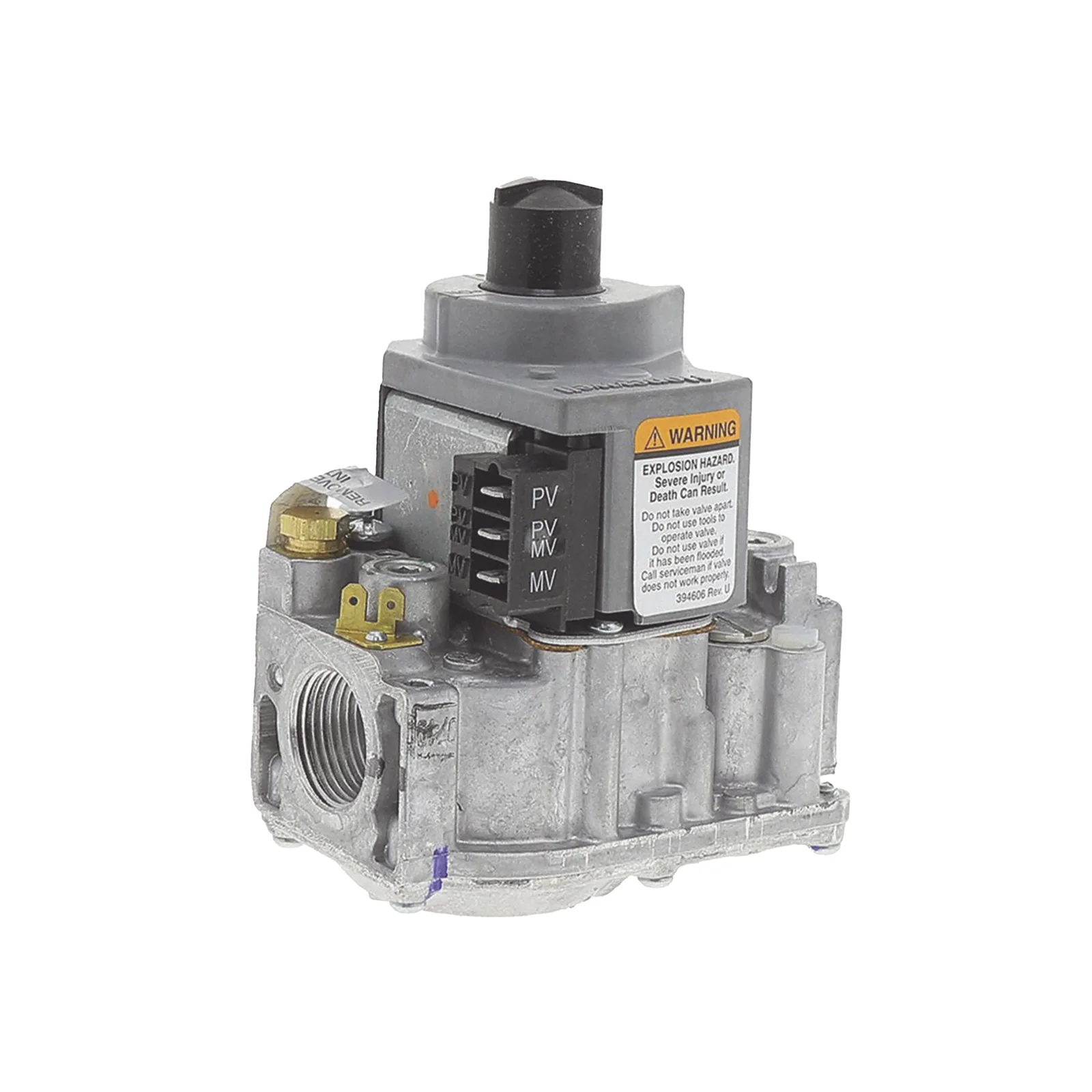 Válvula de gas de combinación universal de ignición electrónica para calentadores, compatible con encendido directo, piloto intermitente o superficie caliente
