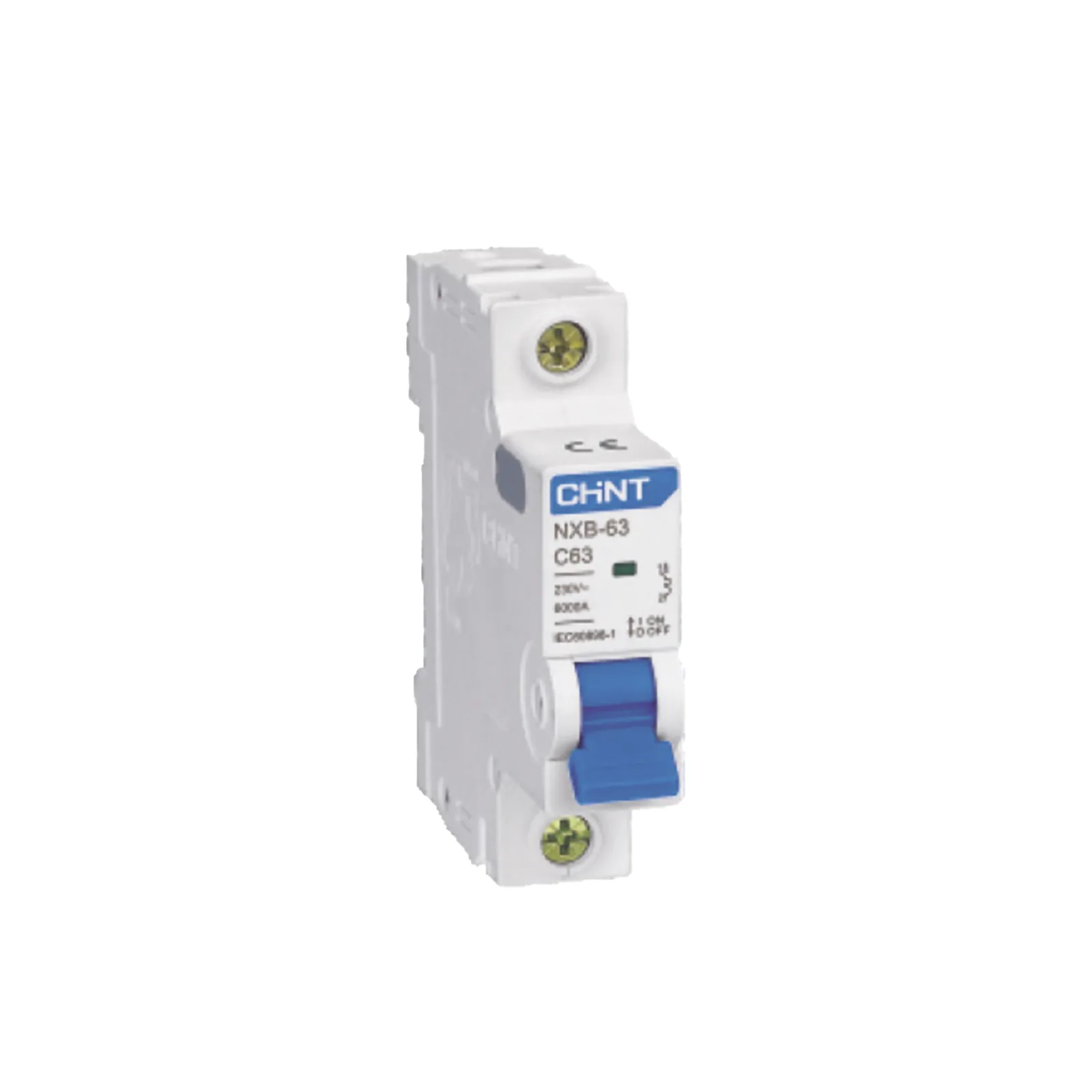 Pastilla para Riel Din, 1 Polo, 16 Amp, Vca:110/415v, 6kA, Catálogo: NXB631PC16.