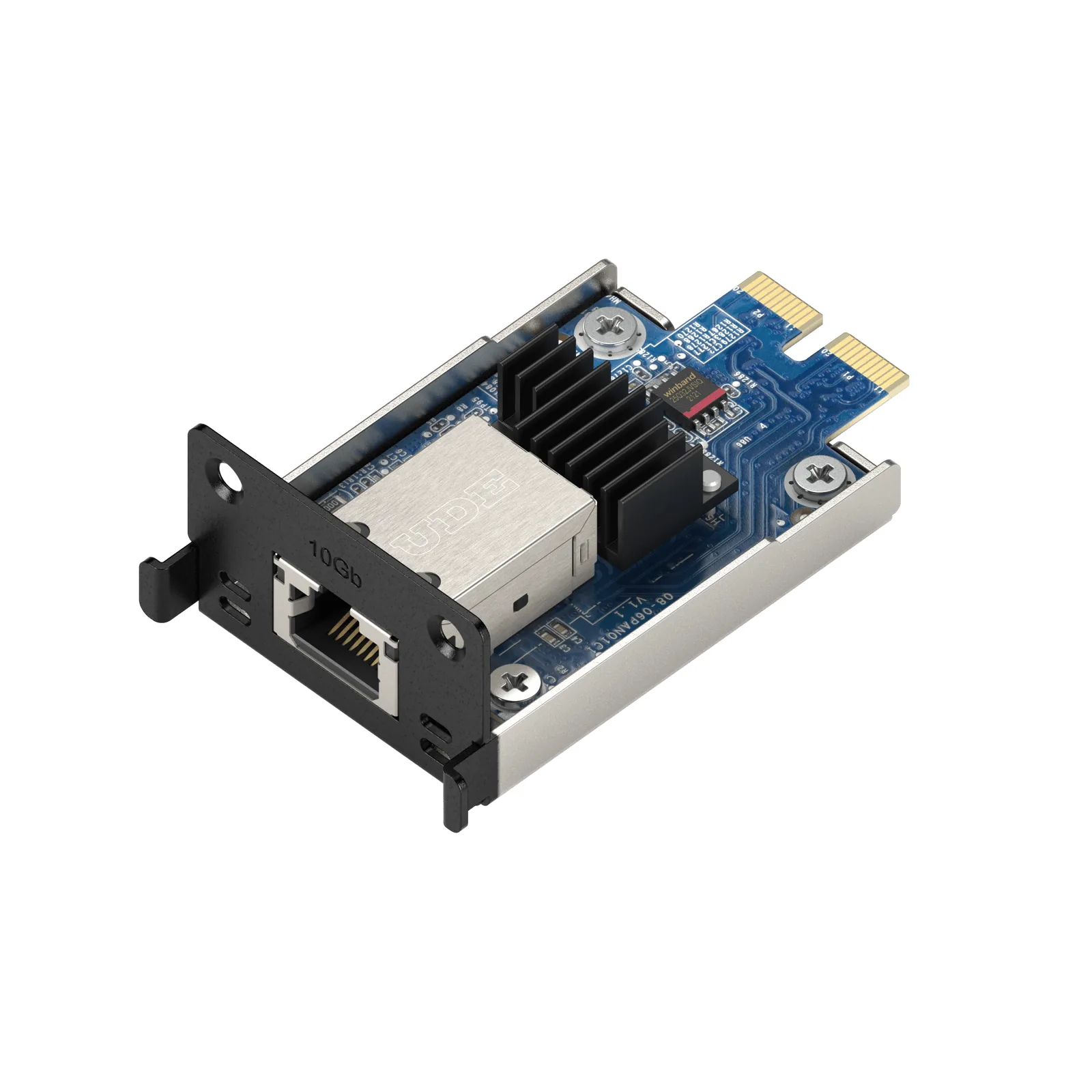 Adaptador de Ethernet E10G18-T1 | 10 Gbps / Compatible con PCIe 3.0 y 2.0 | Autonegociación de 4 u 8 Canales | Perfil Bajo y Altura Completa | Compatibilidad con Synology DSM 6.1.7 o Posterior.